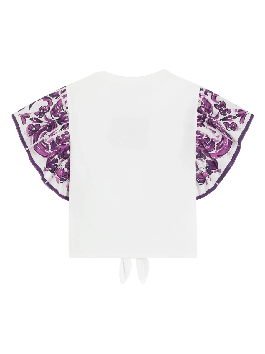 Dolce & Gabbana Girls' Mini Cotton T-Shirt