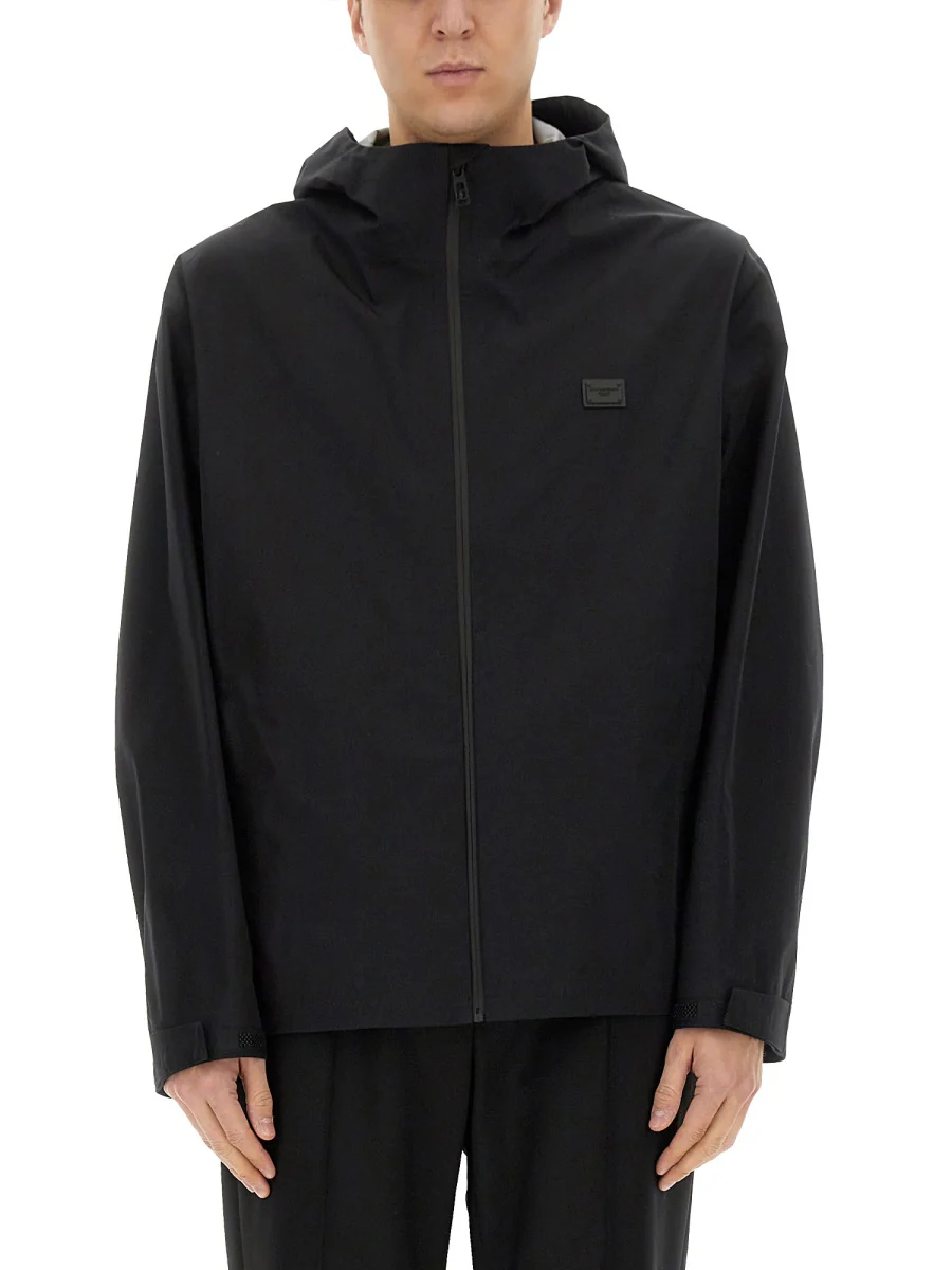 DOLCE & GABBANA Hooded Cotton Jacket - Image 6