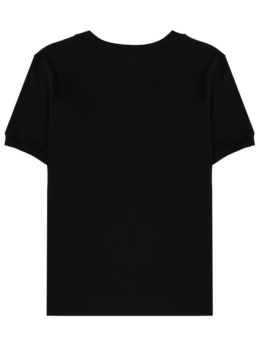 DOLCE & GABBANA Jersey T-shirt with Crystal DG Embellishment - Image 2