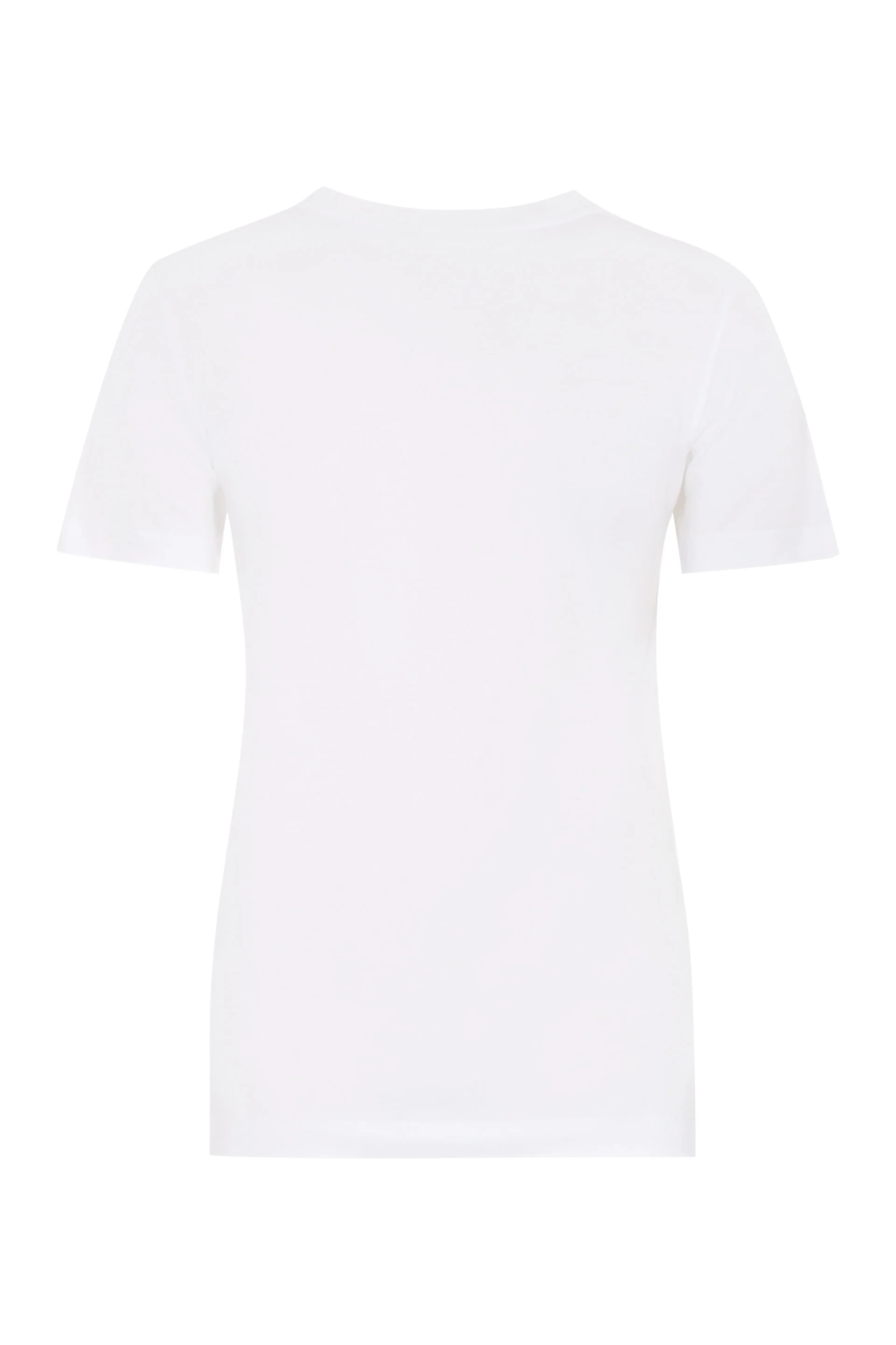 DOLCE & GABBANA Jersey T-shirt with DG Logo Patch - Image 2