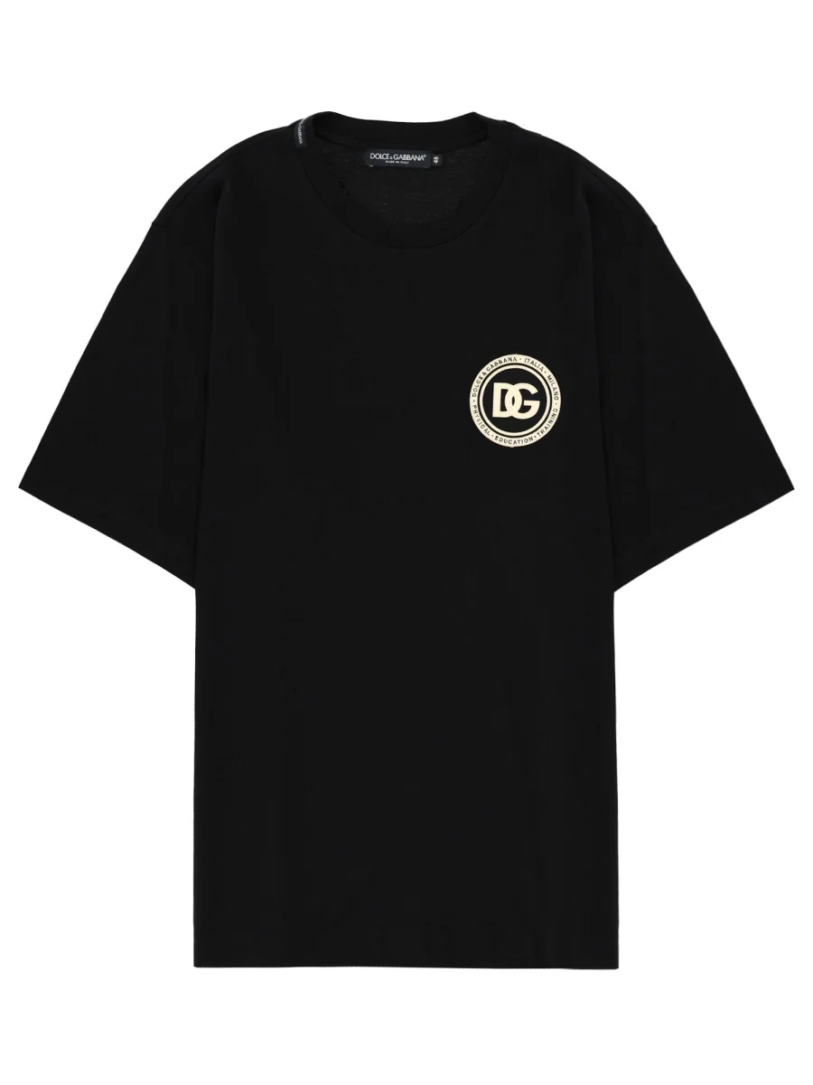 DOLCE & GABBANA Jersey T-shirt with Patch