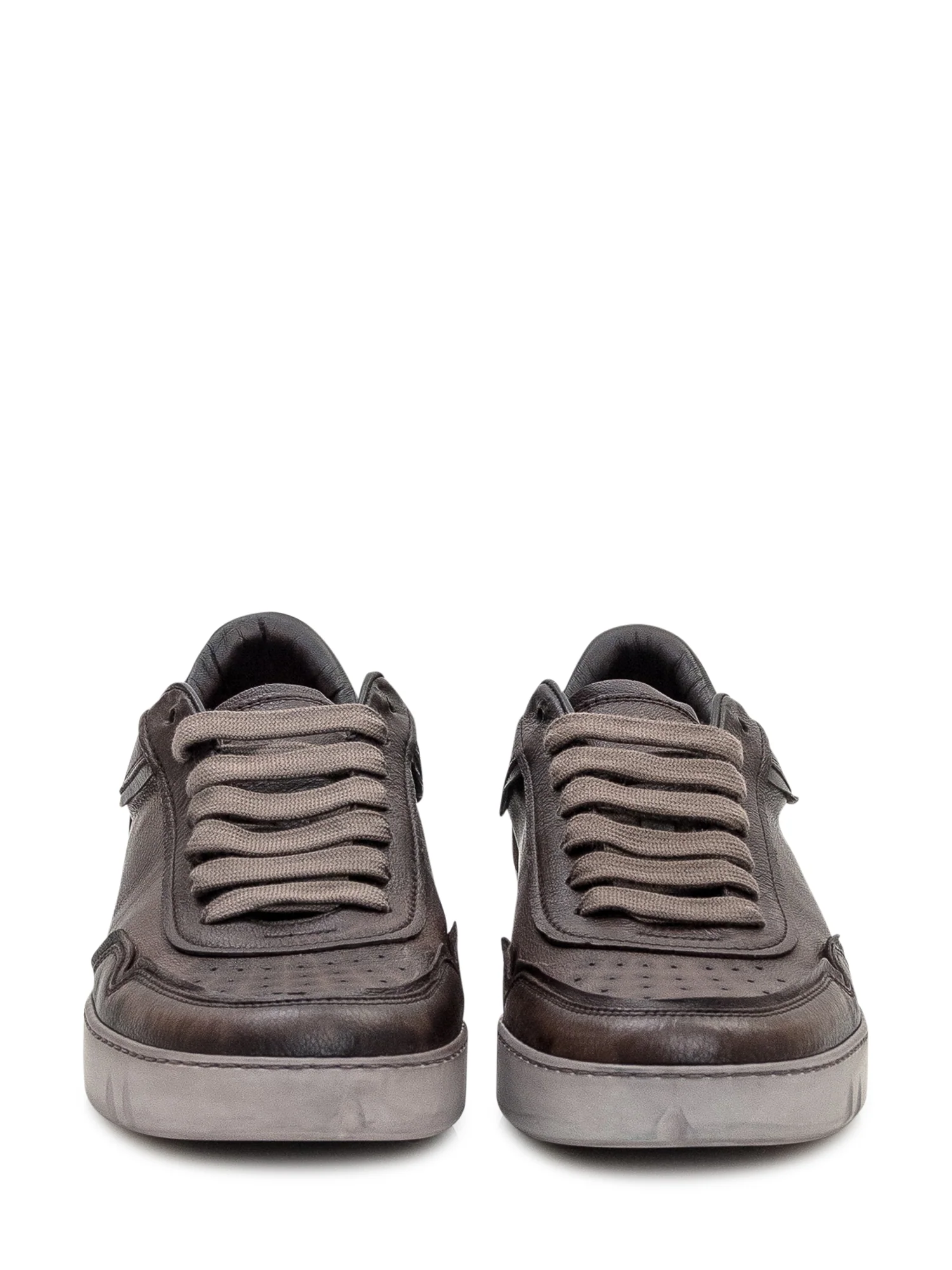 Dolce & Gabbana Leather Sneakers - Vit Beck Mini - Image 2