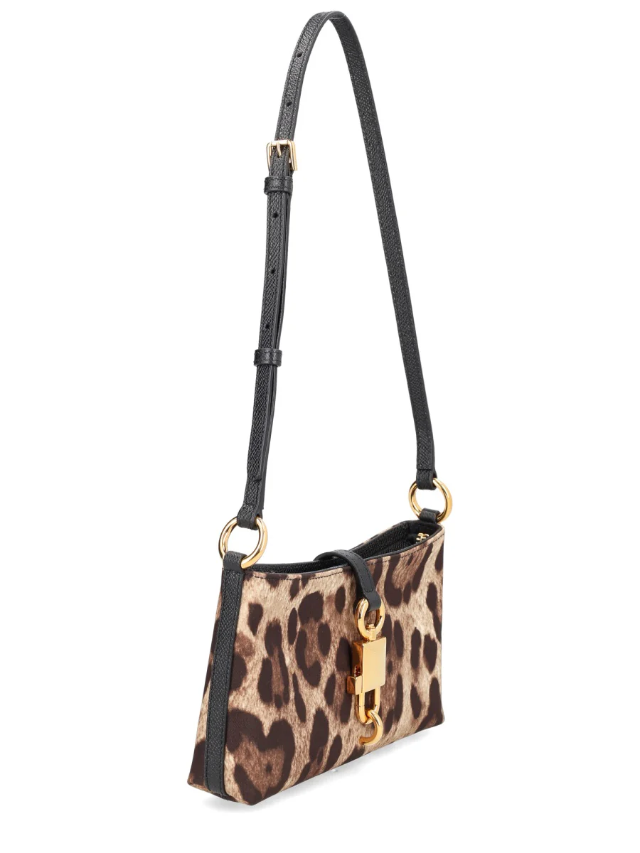 DOLCE & GABBANA Leopard-print Lock Shoulder Bag - Image 2