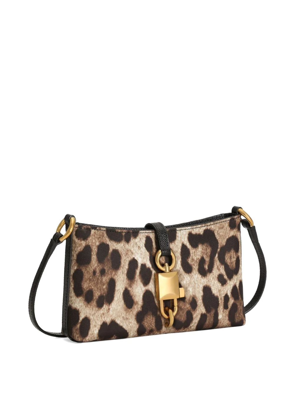 DOLCE & GABBANA Leopard-print Lock Shoulder Bag - Image 5