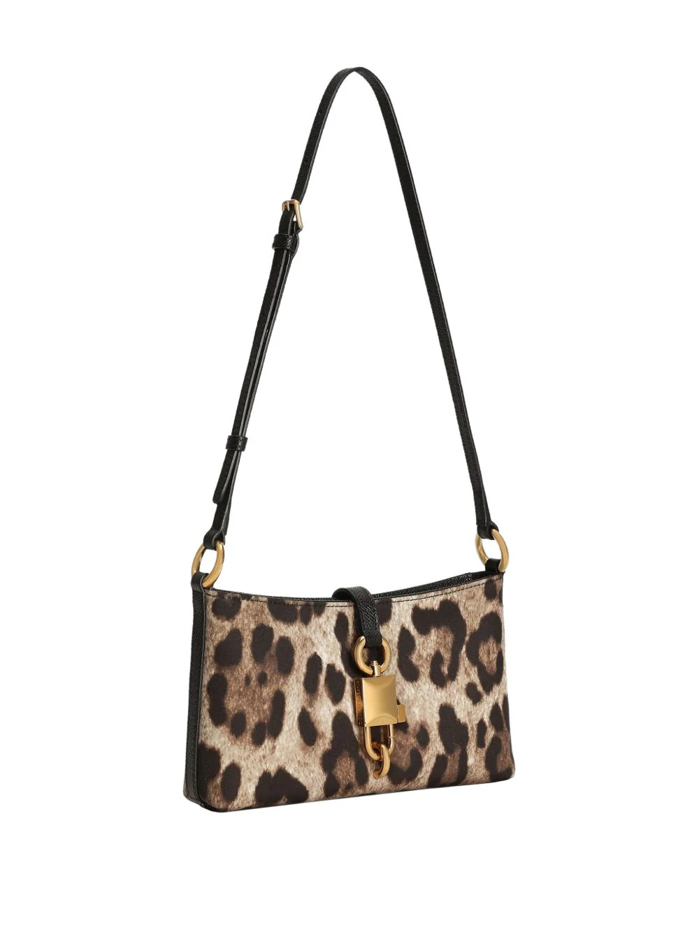 DOLCE & GABBANA Leopard-print Lock Shoulder Bag - Image 7