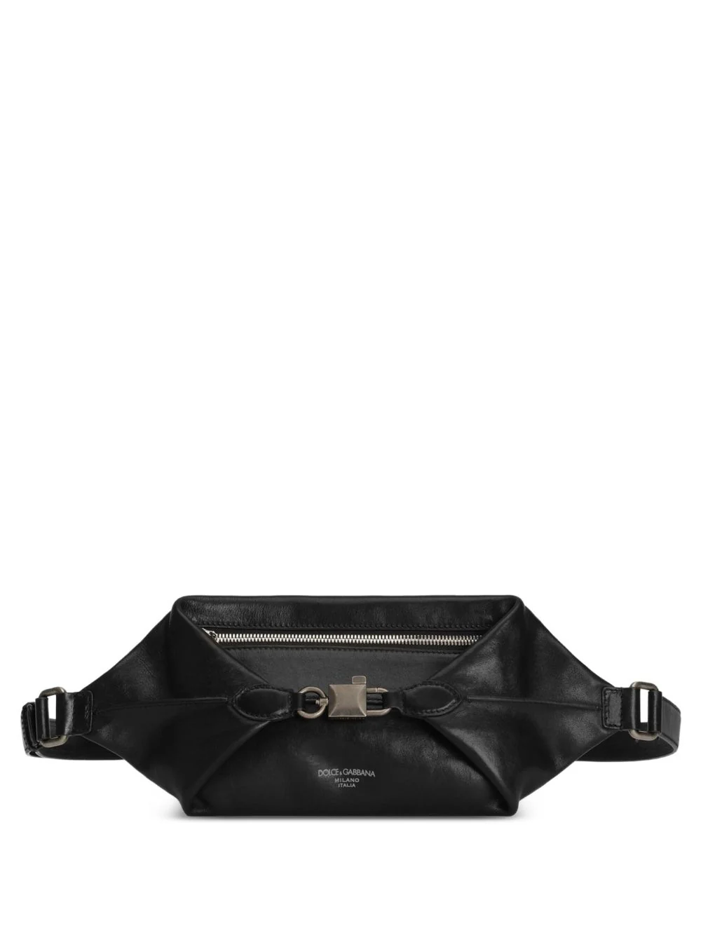 Dolce & Gabbana Lock Belt Bag in Tempesta Calfskin for Men - Image 7