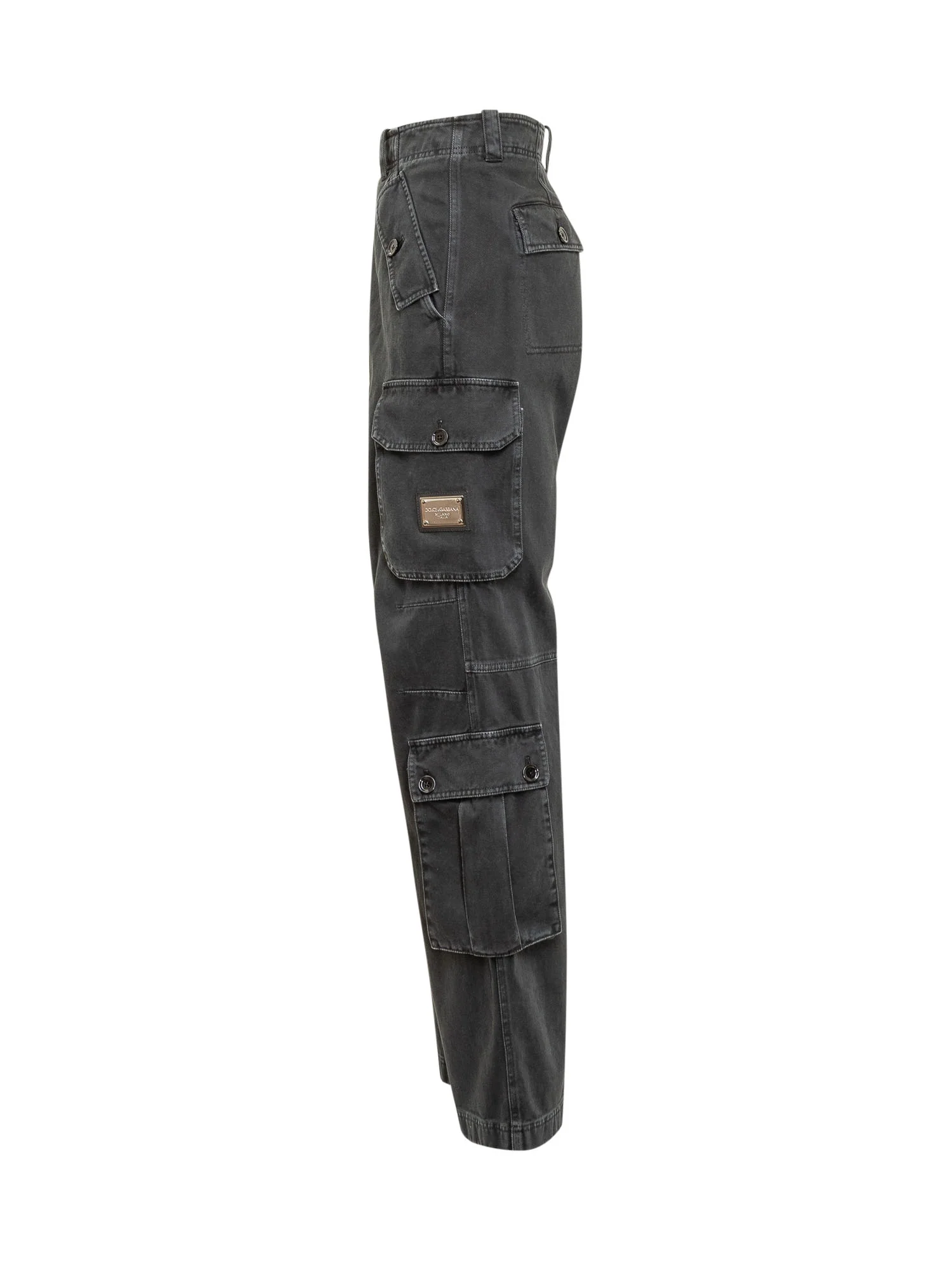 Dolce & Gabbana Logo-Embellished Trousers - Image 3