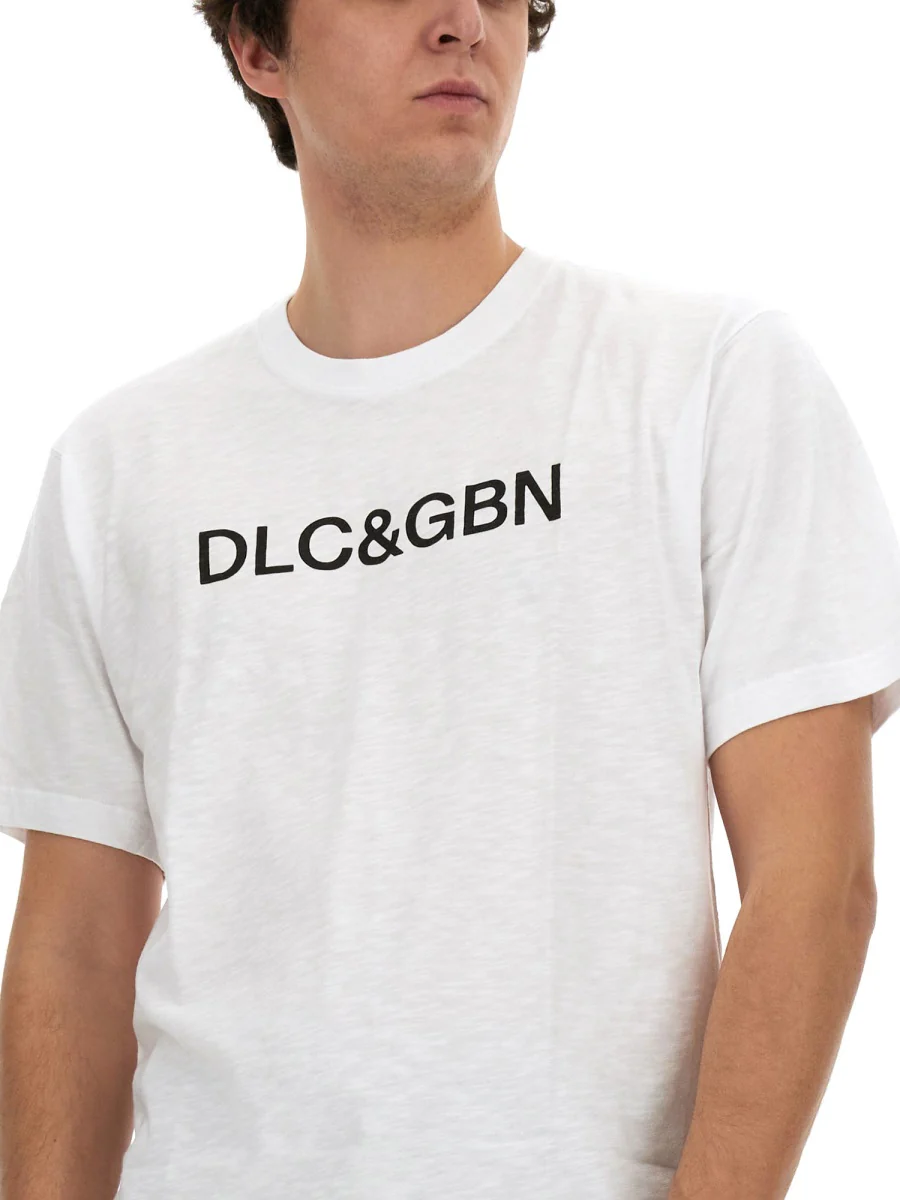 DOLCE & GABBANA Logo T-shirt - Men - Image 4
