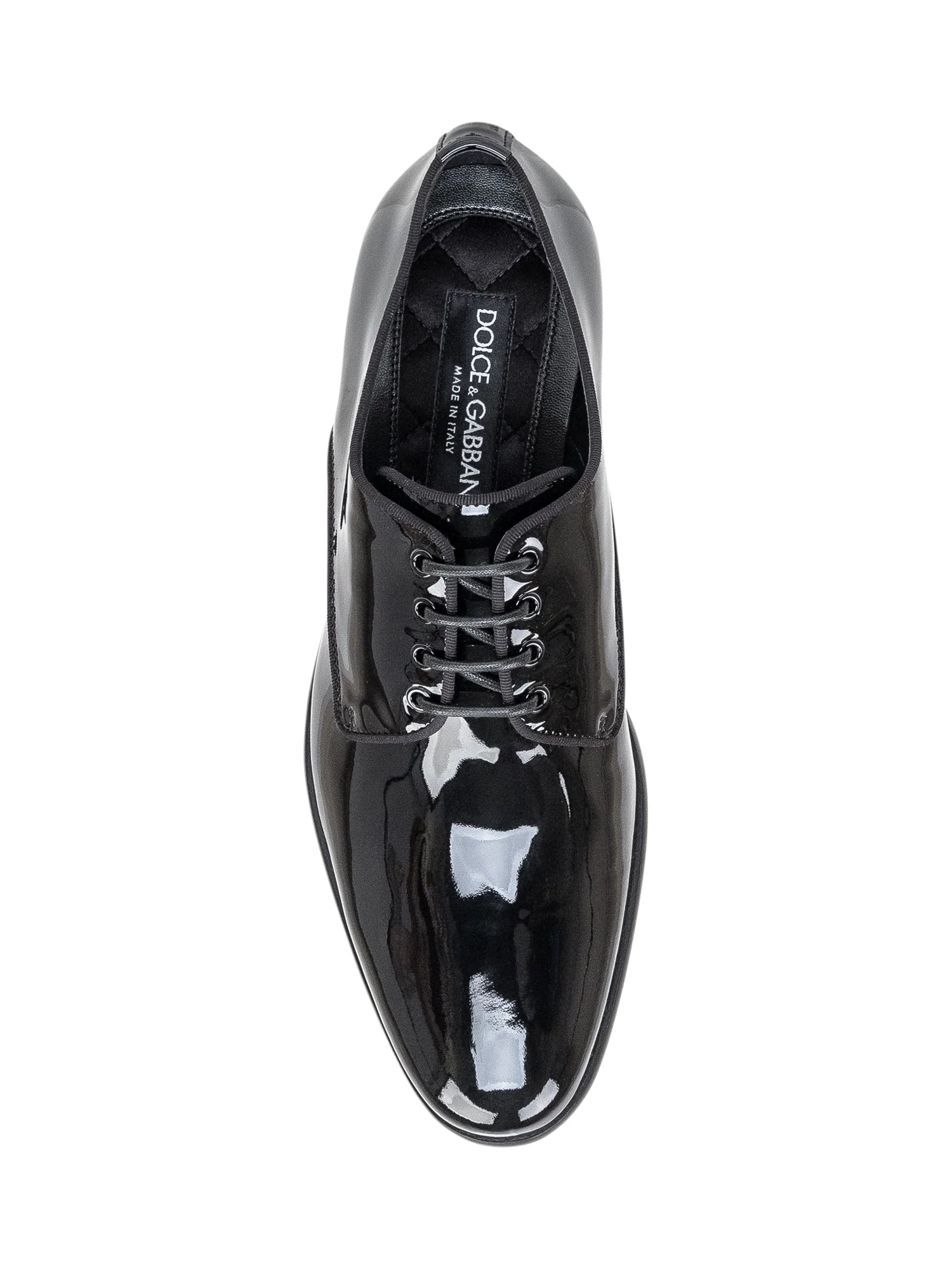 Dolce & Gabbana Luxe Leather Lace-Up Dress Shoes - Image 4