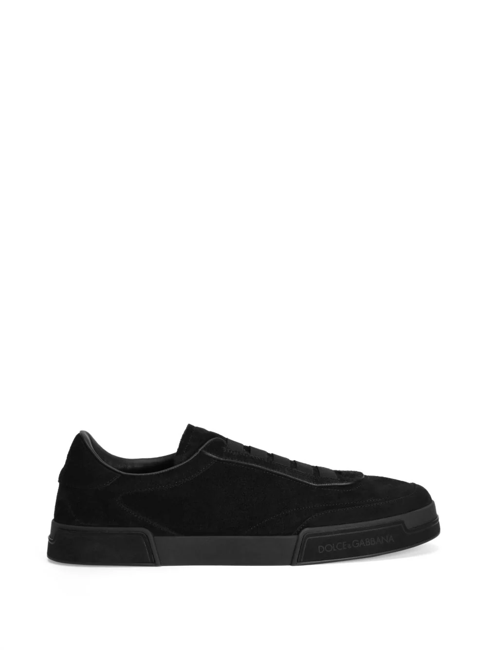 Dolce & Gabbana Men's Elasticated Panel Round Toe Flats for