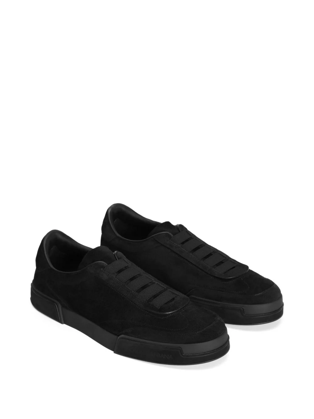 Dolce & Gabbana Men's Elasticated Panel Round Toe Flats for - Image 3