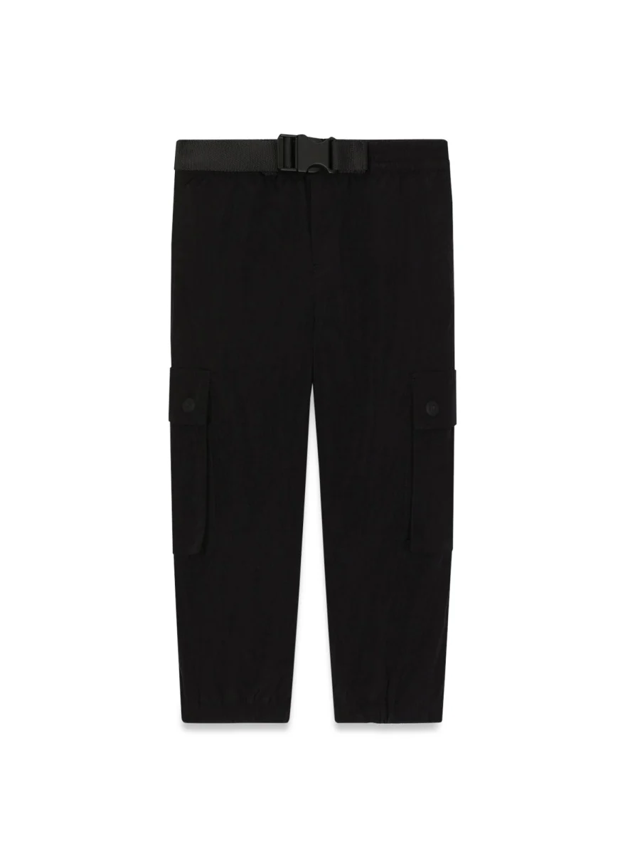 DOLCE & GABBANA Mini Cargo Pants with Belt for Boys