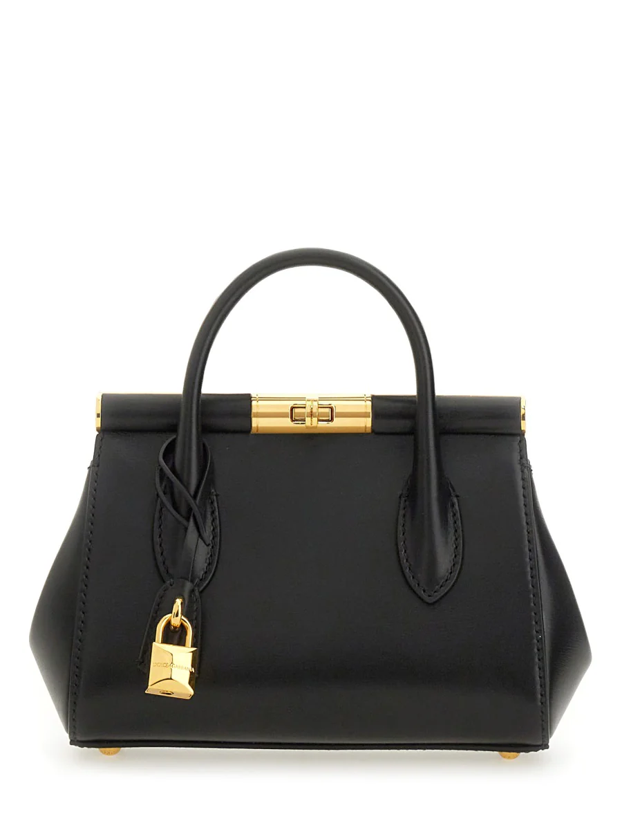 DOLCE & GABBANA Mini Marlene Day Bag in Palmellato Calfskin