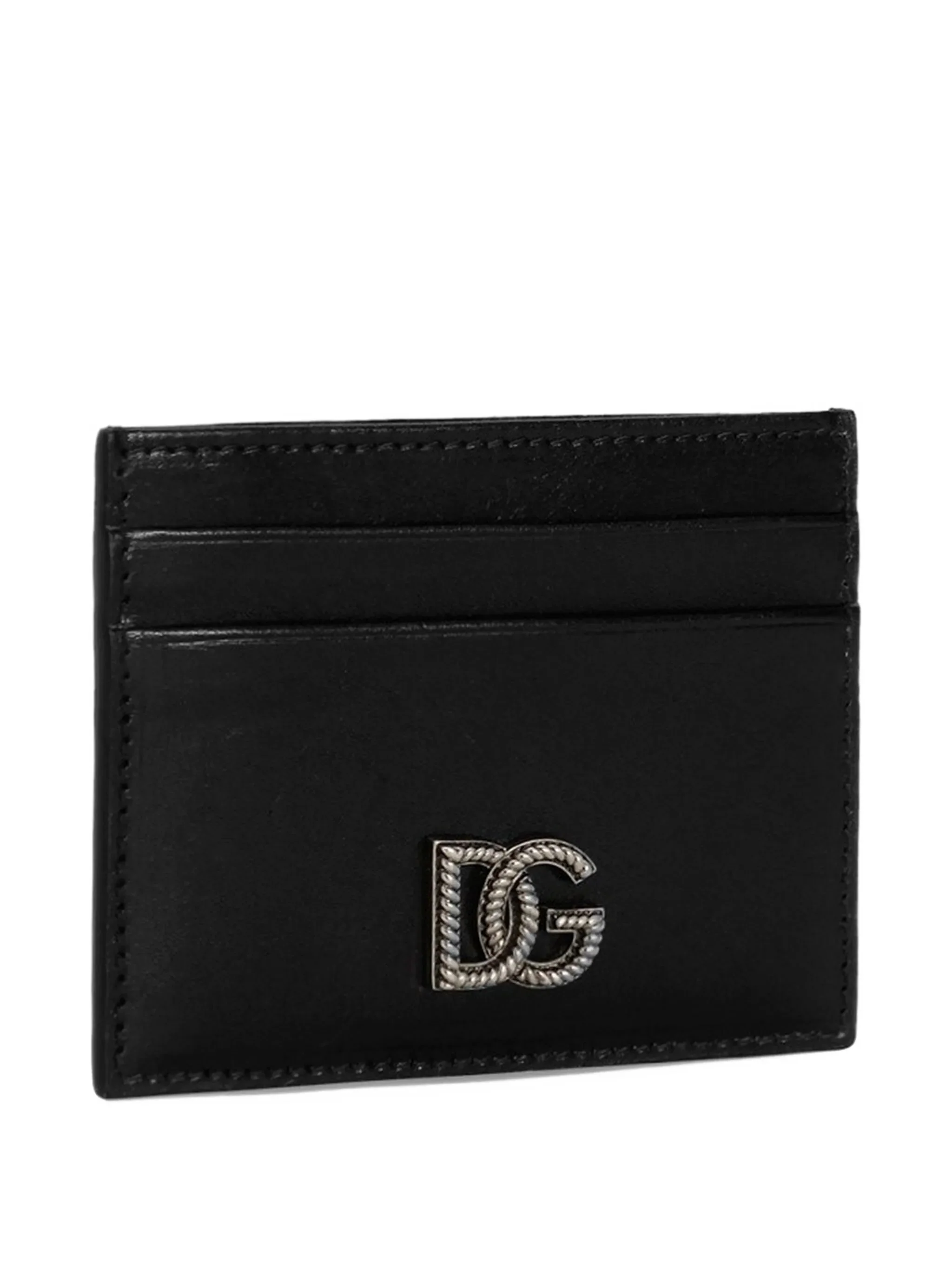 Dolce & Gabbana Mini Matte Nickel-Plated Wallet with Dual Customization - Image 3