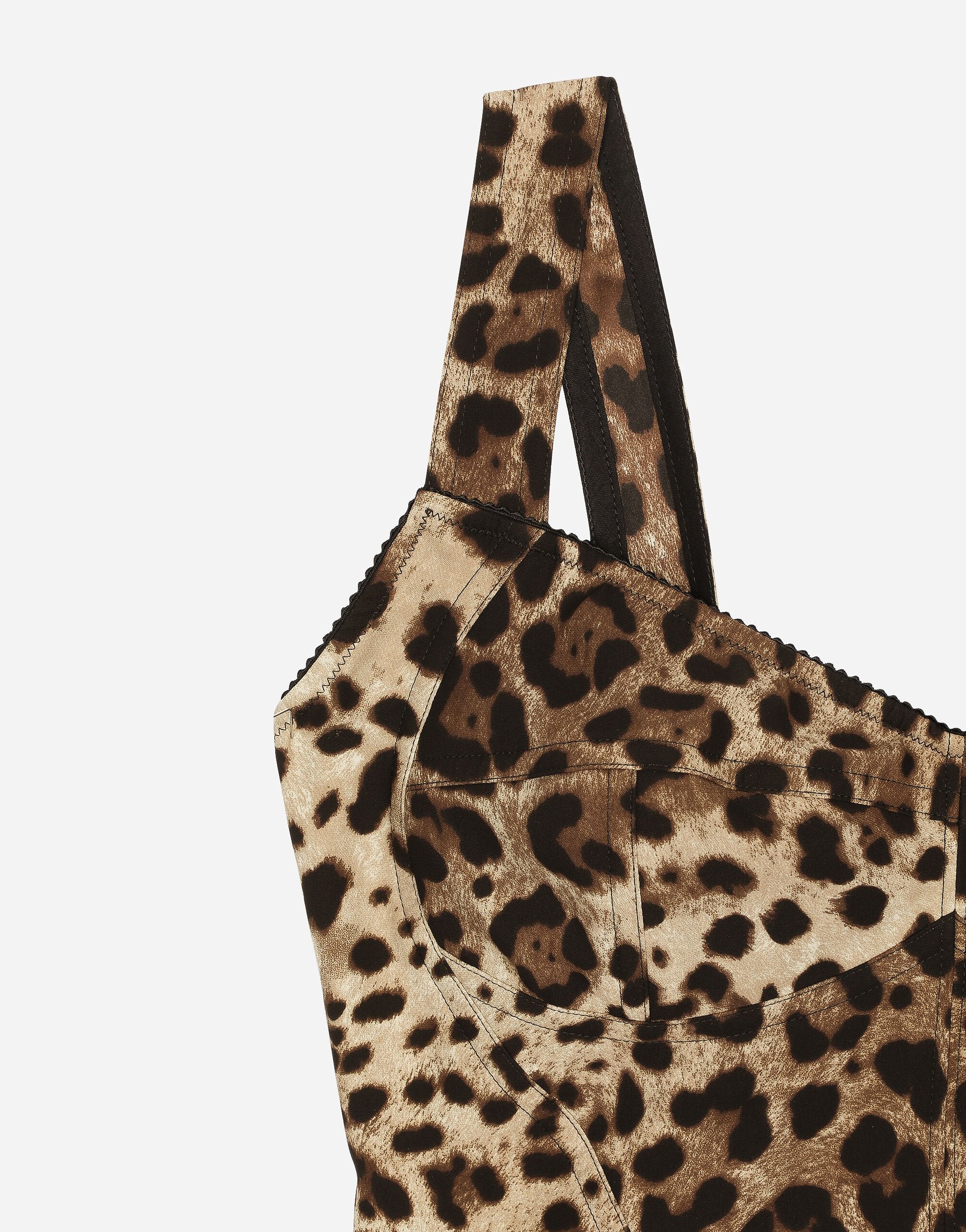 Dolce & Gabbana Mini Sweetheart Neckline Top with Shoulder Straps - Size 38 - Image 3