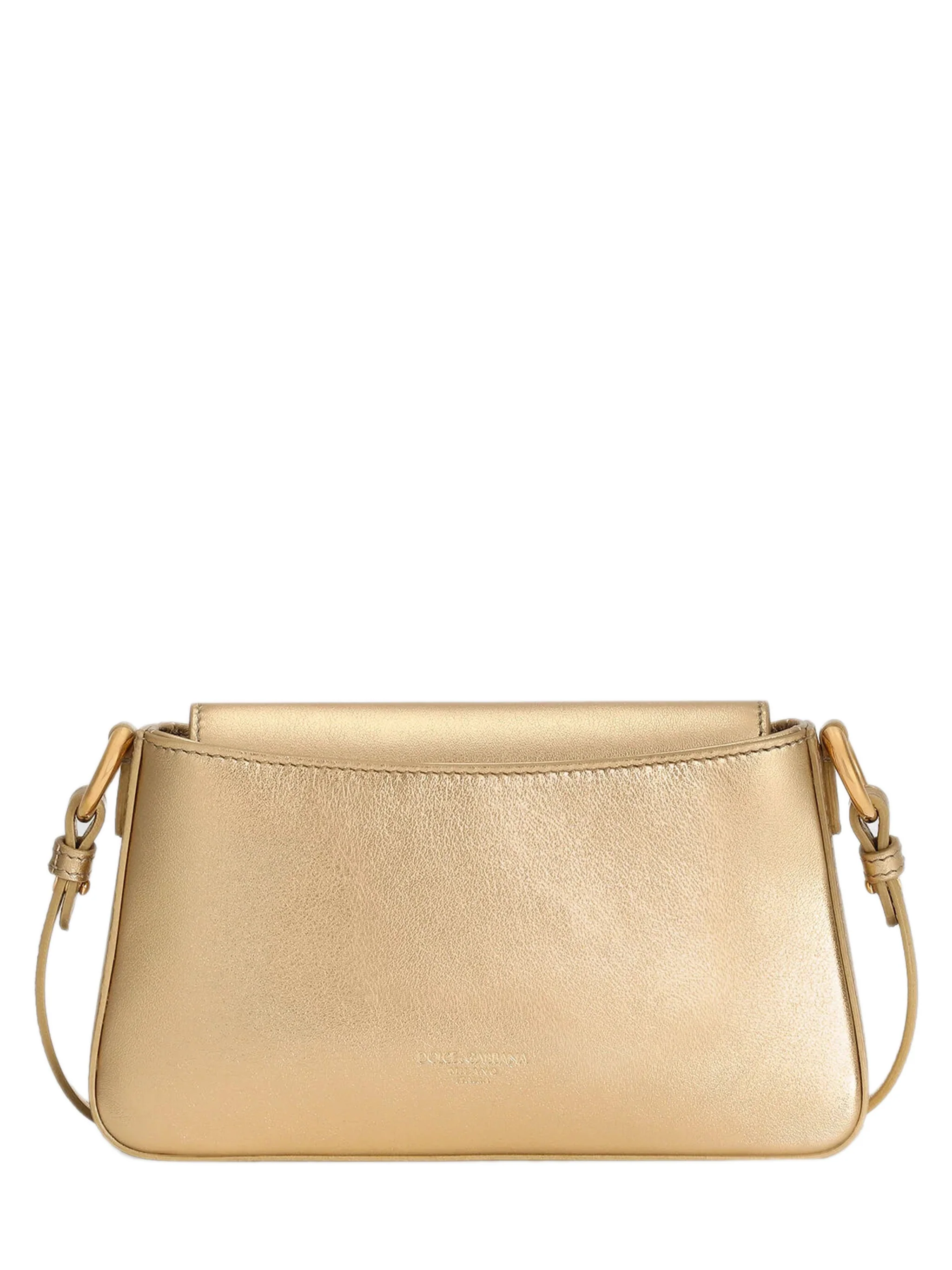 Dolce & Gabbana Mini Vintage Brass Magnetic Closure Bag - Perfect for Every Occasion - Image 2