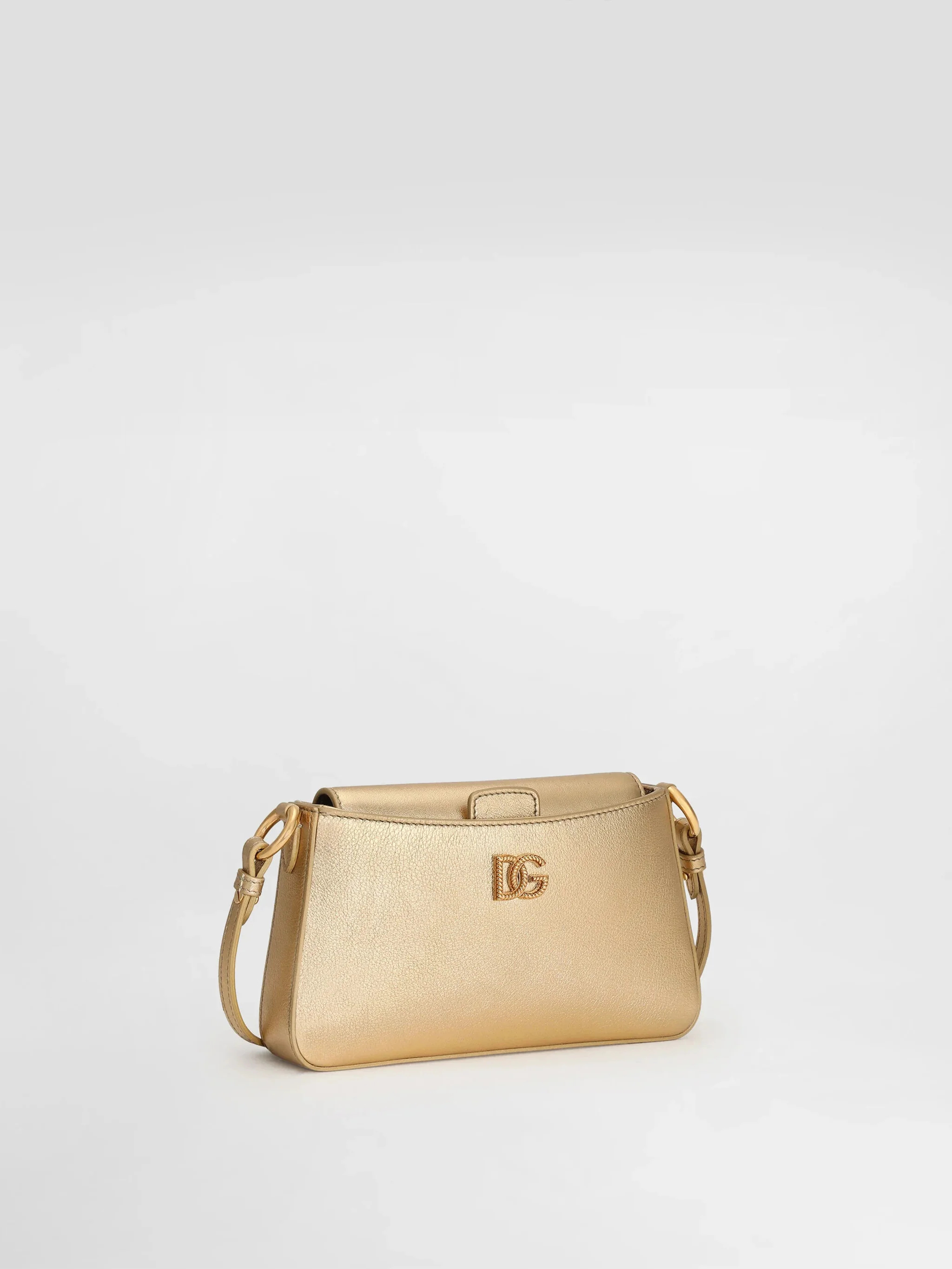 Dolce & Gabbana Mini Vintage Brass Magnetic Closure Bag - Perfect for Every Occasion - Image 3