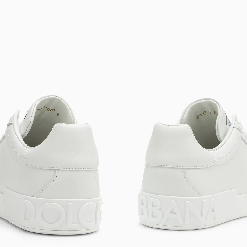DOLCE & GABBANA Portofino Lace-Up Sneakers - Image 5