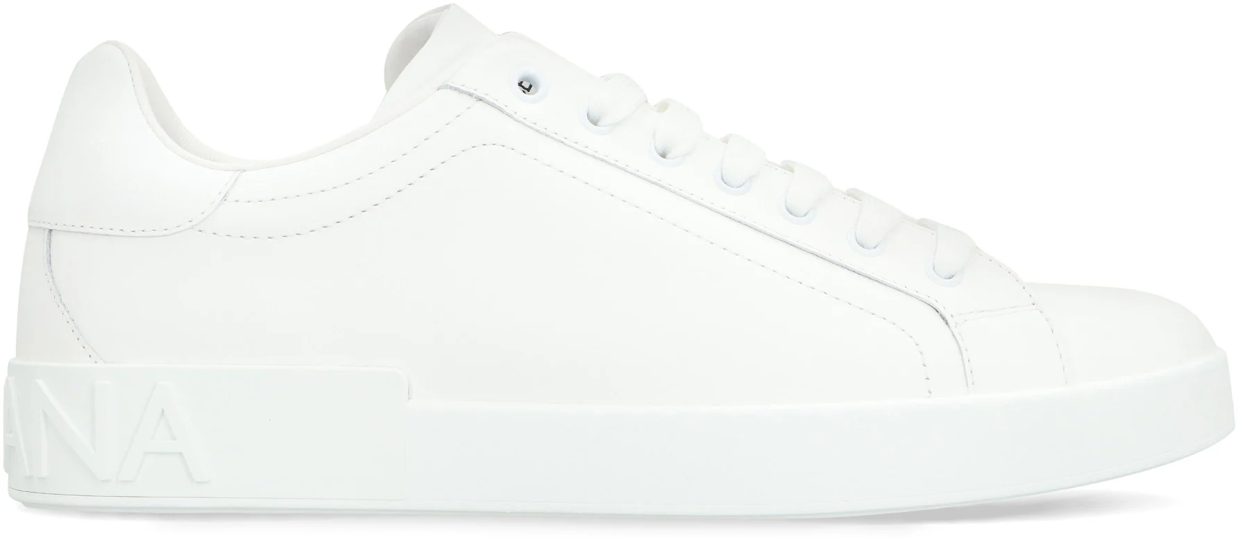 DOLCE & GABBANA Portofino Lace-Up Sneakers - Image 7