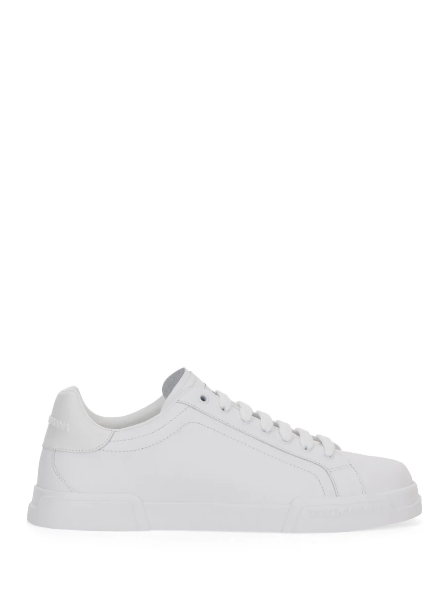 DOLCE & GABBANA Portofino Light Sneaker in Calfskin