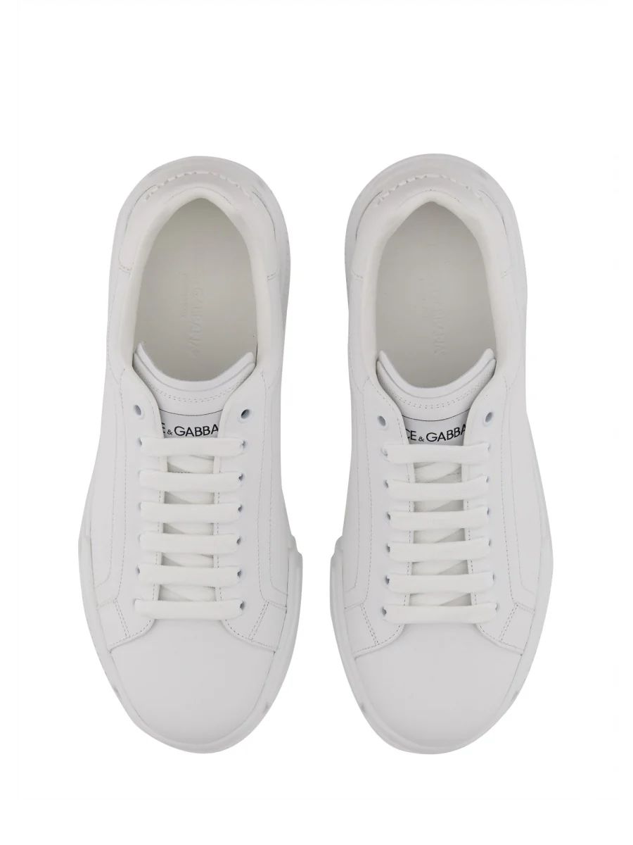 DOLCE & GABBANA Portofino Light Sneaker in Calfskin - Image 2