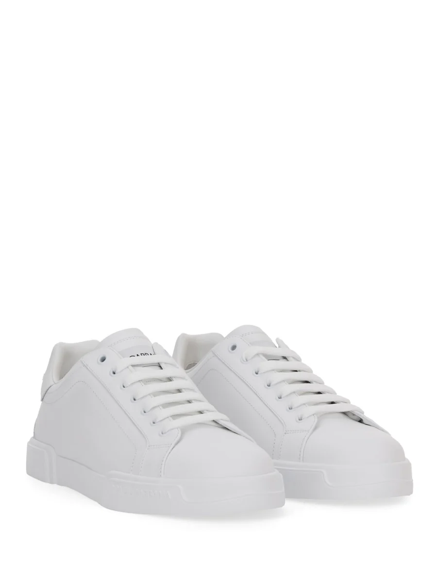 DOLCE & GABBANA Portofino Light Sneaker in Calfskin - Image 3