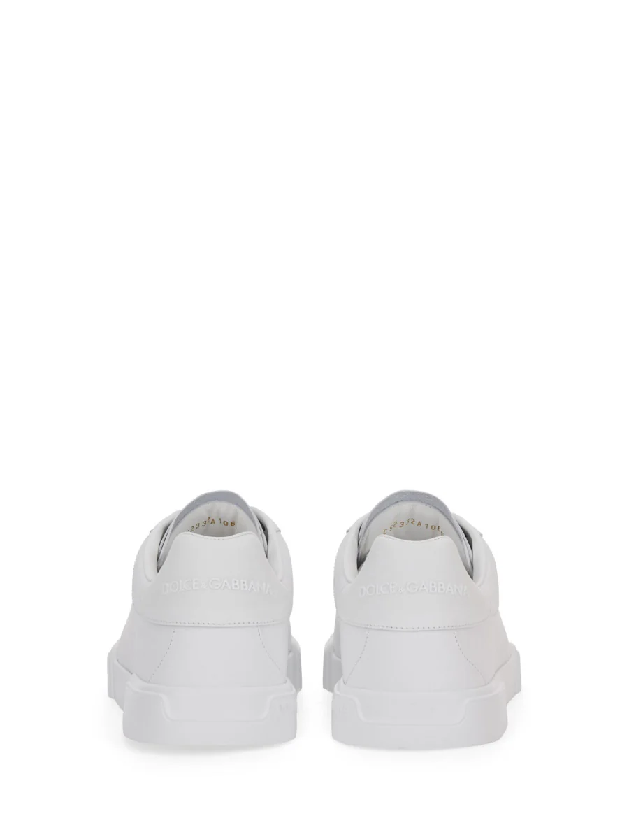 DOLCE & GABBANA Portofino Light Sneaker in Calfskin - Image 4