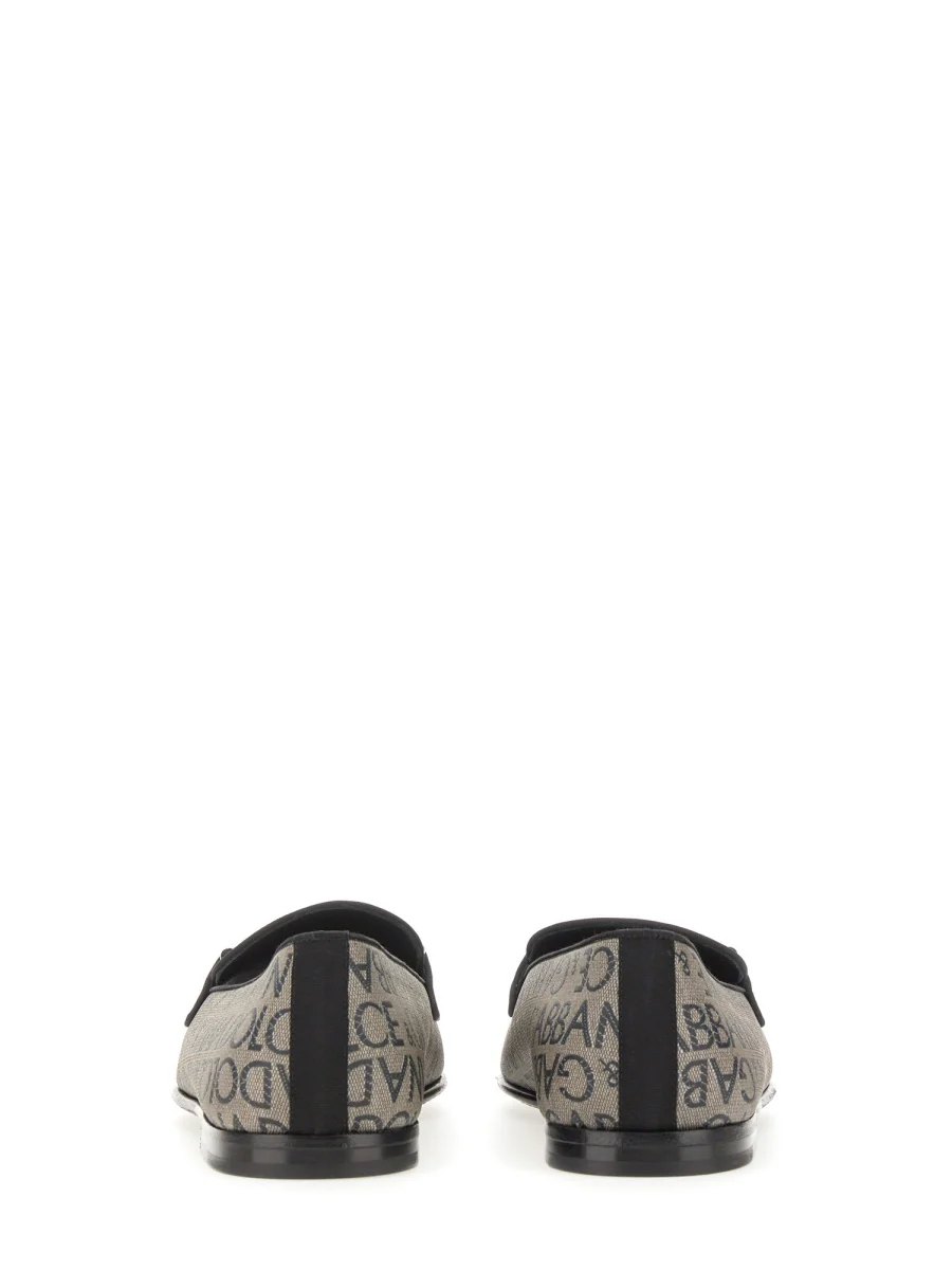 DOLCE & GABBANA Printed Jacquard Loafers - Image 3