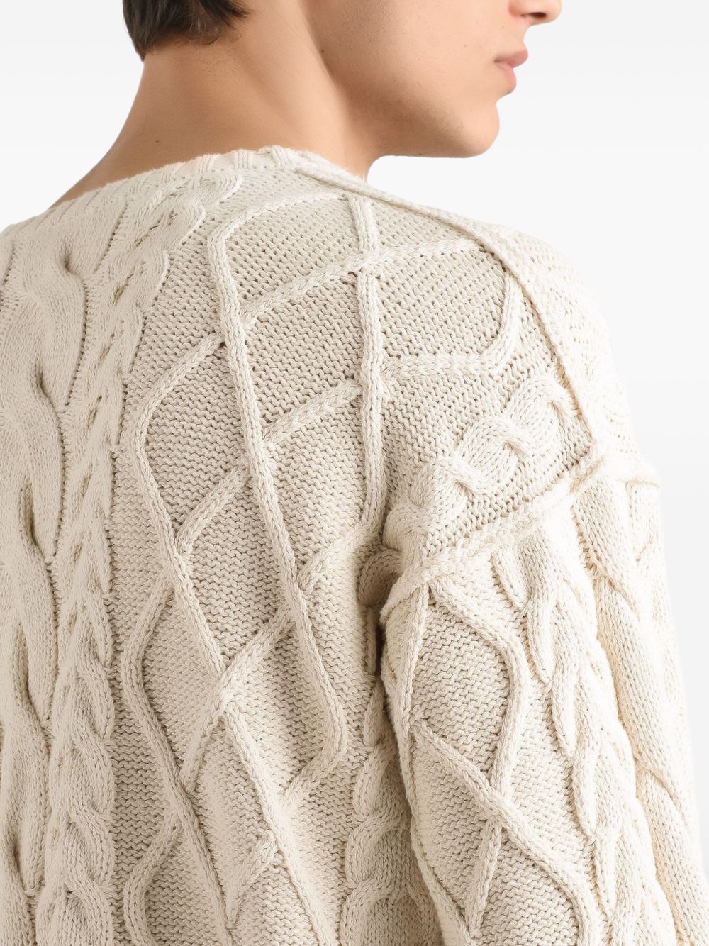 Dolce & Gabbana Pullover with Interwoven Pattern - Image 6