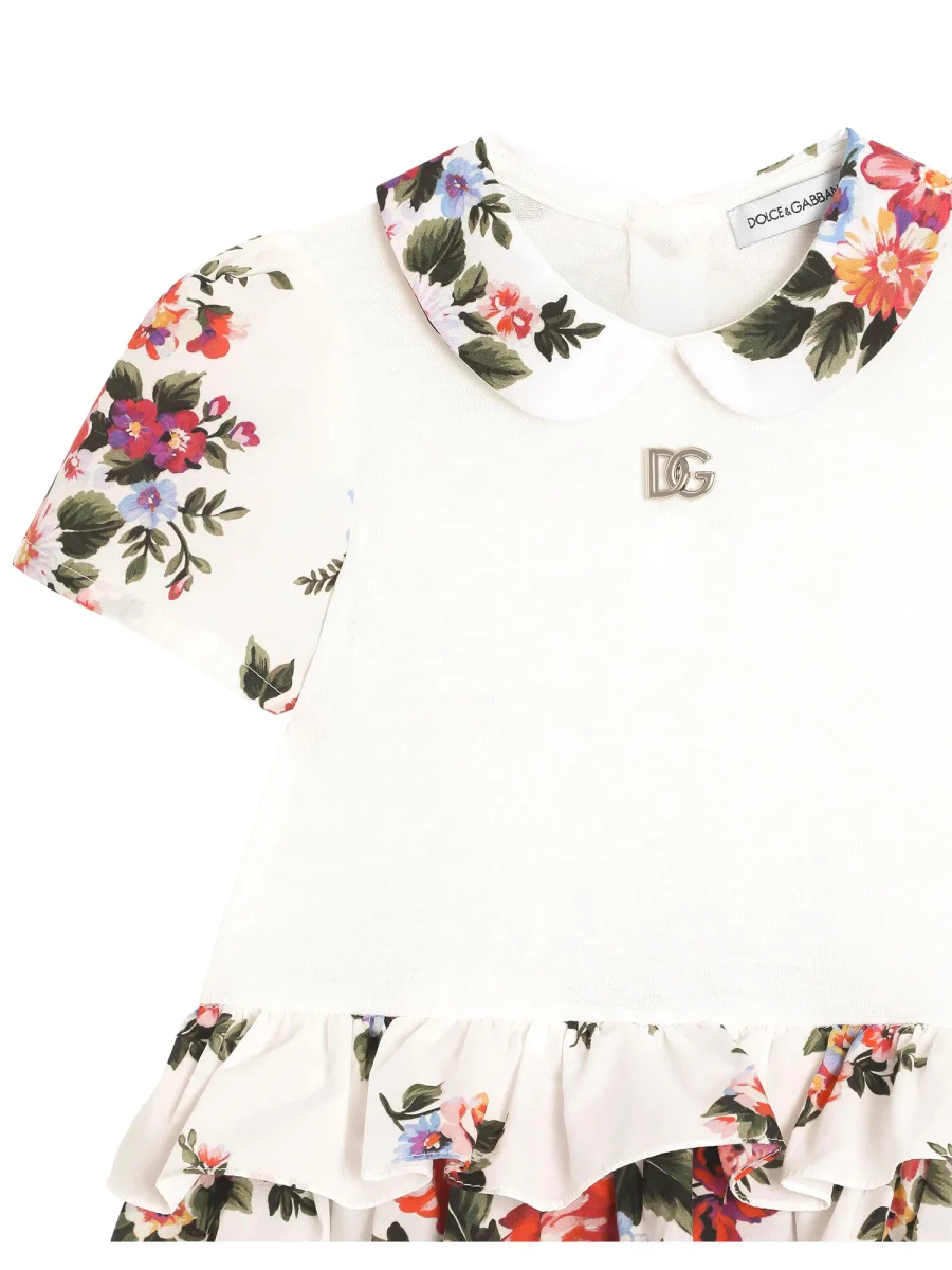 Dolce & Gabbana Short Sleeve Mini T-Shirt for Unisex Babies - Image 3