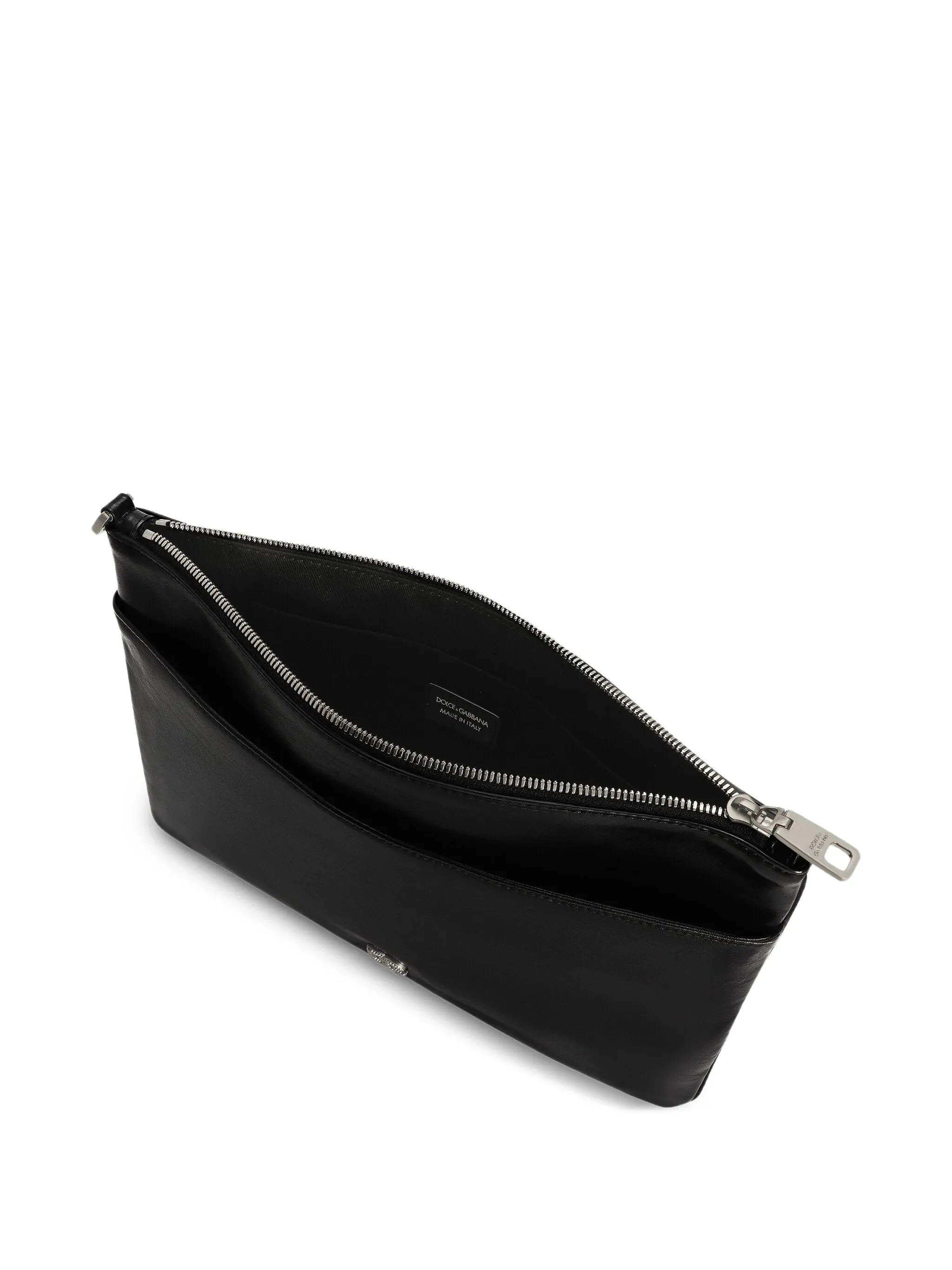 Dolce & Gabbana Sleek Zip-Closure Handheld Bag - 22x32.2 cm - Image 4
