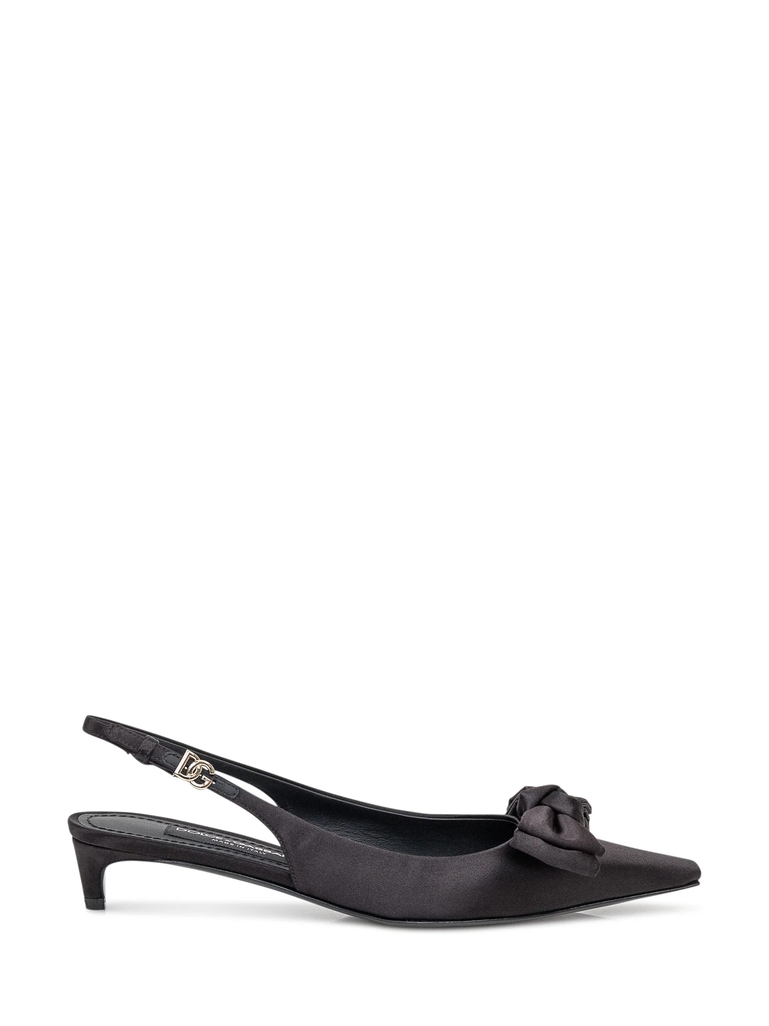 Dolce & Gabbana Slingback Heels with Elegant Bow Detail