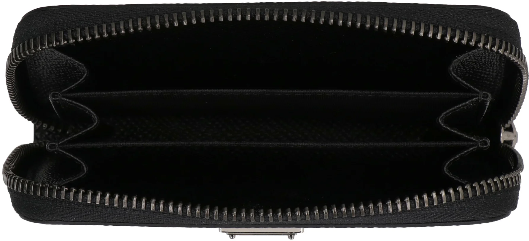 DOLCE & GABBANA Small Calfskin Zip-around Wallet with Logo Tag for Men - Image 4