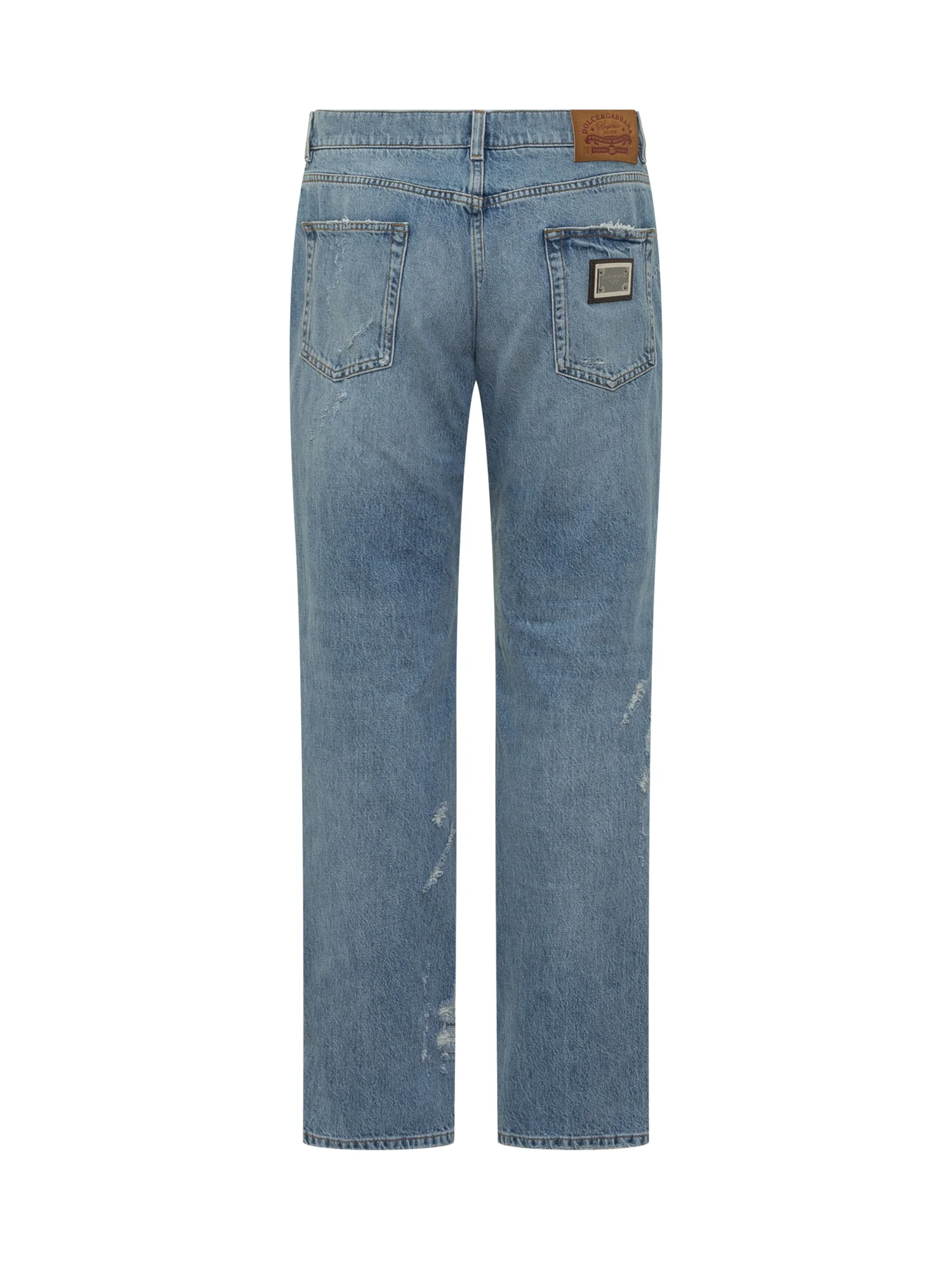 Dolce & Gabbana Straight Fit Jeans Effetto Used - Image 2