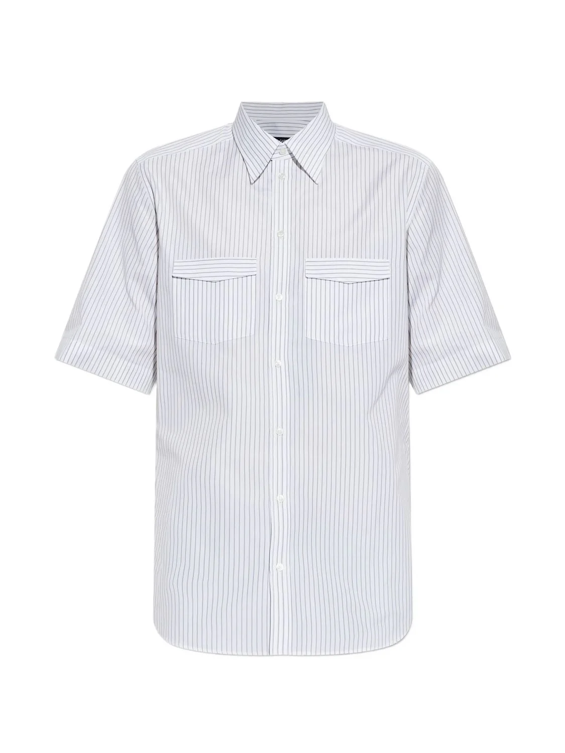 DOLCE & GABBANA Striped Chest-pocket Shirt