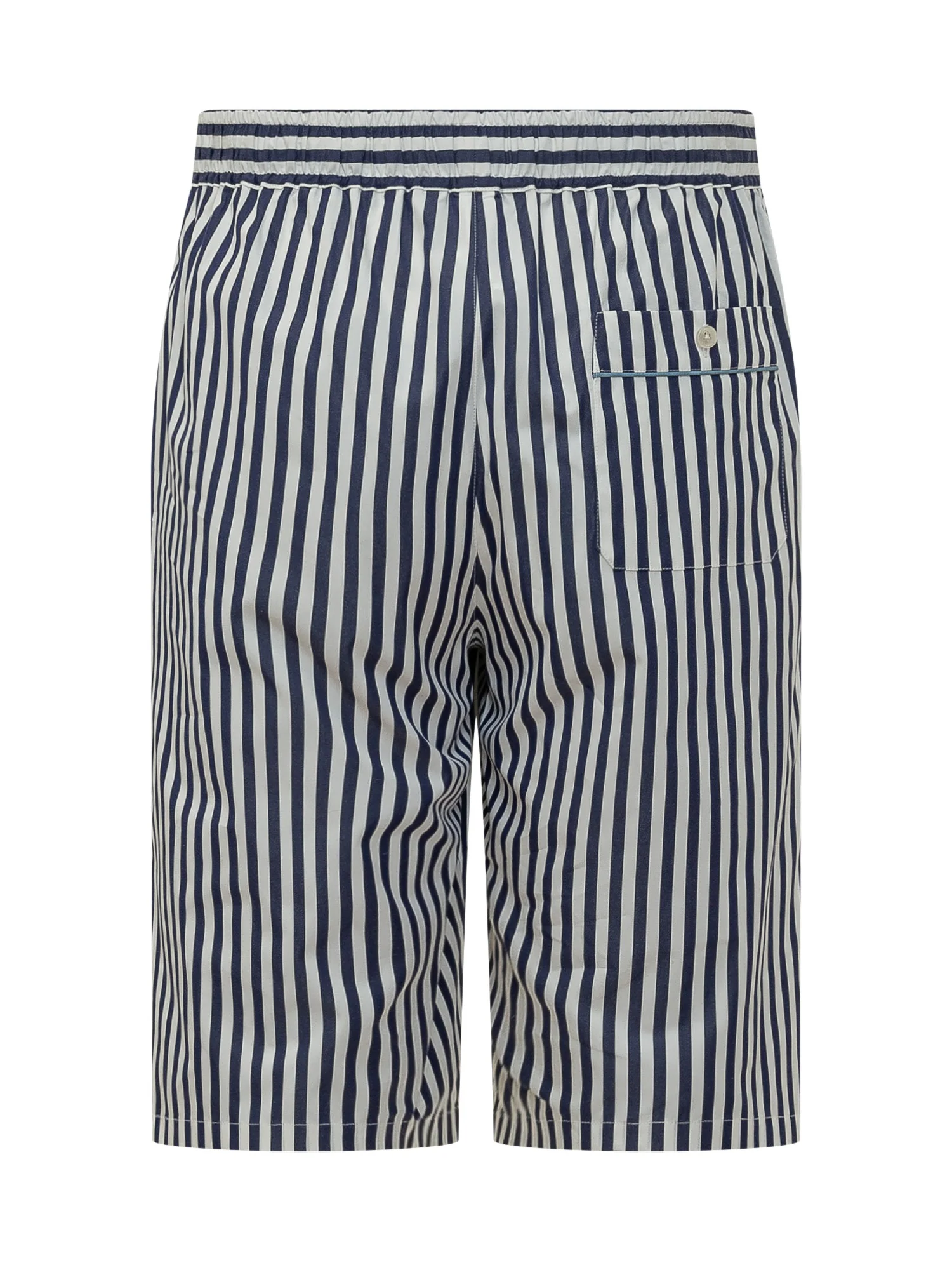 Dolce & Gabbana Striped Mini Trousers with Drawstring - Image 2