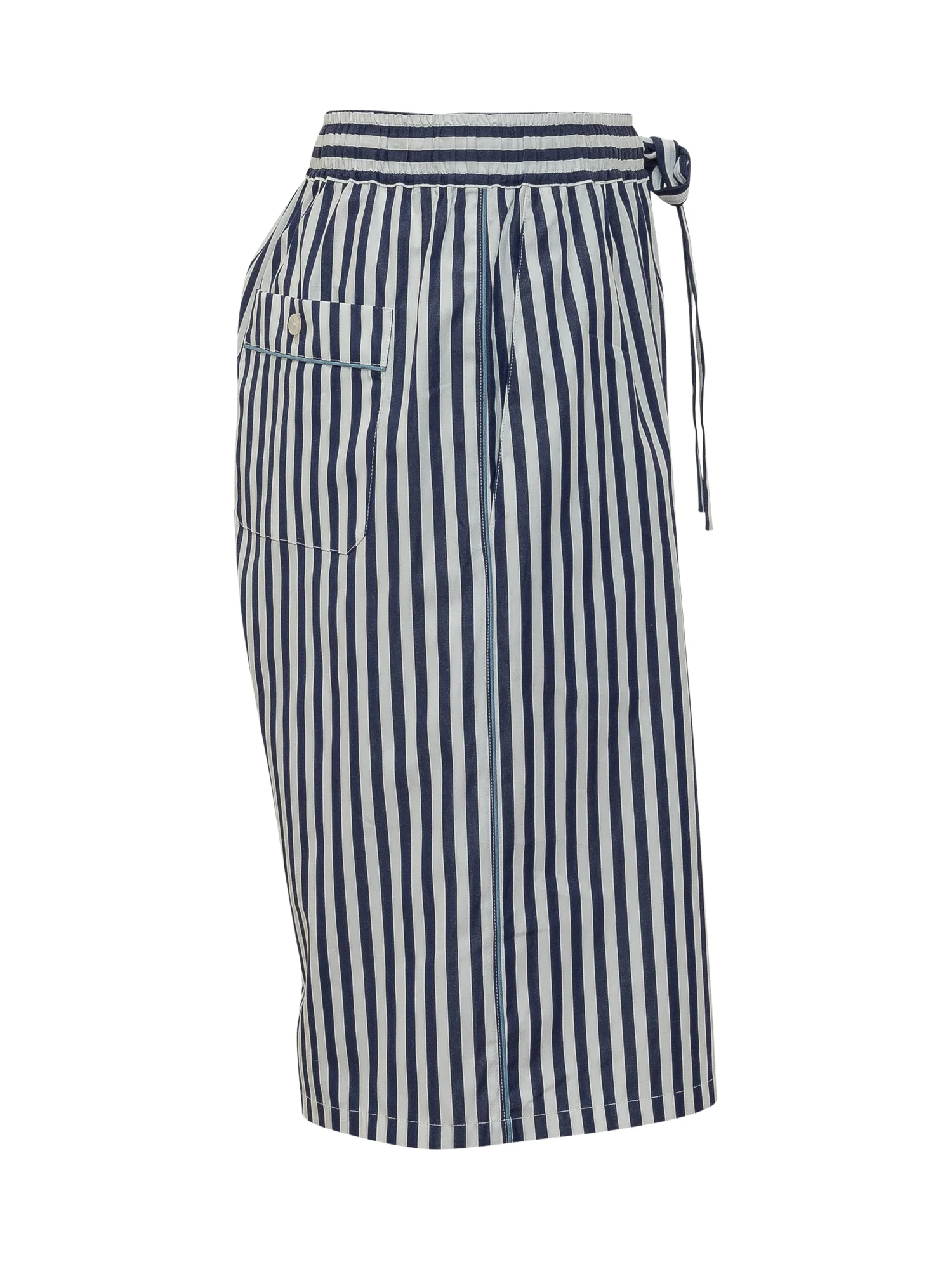 Dolce & Gabbana Striped Mini Trousers with Drawstring - Image 3