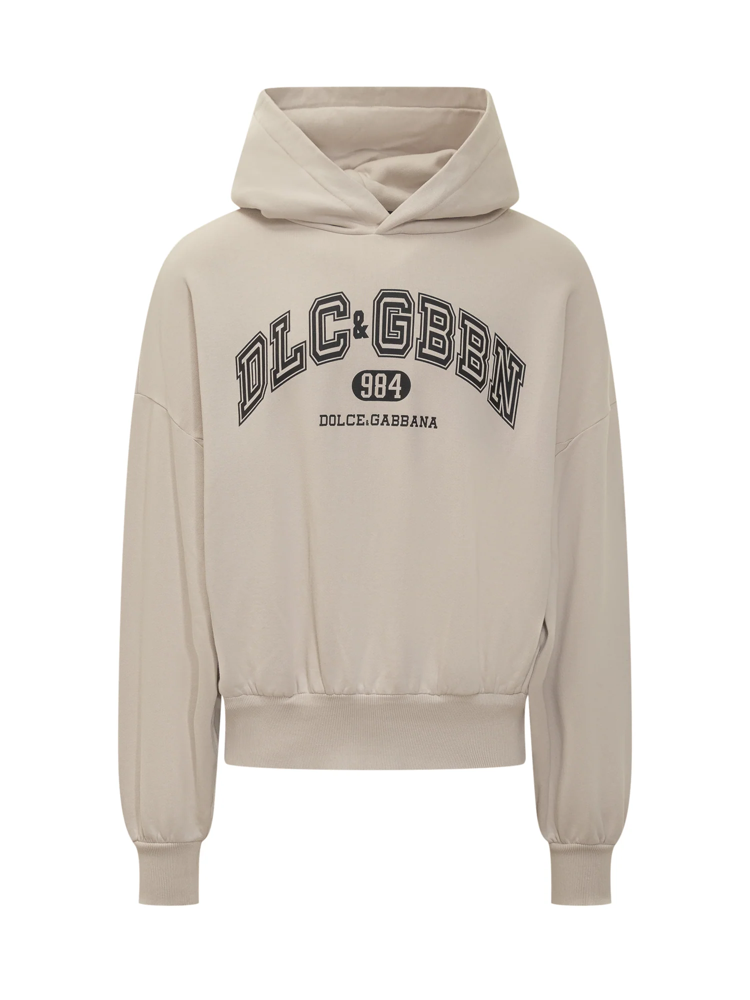 Dolce & Gabbana Stylish Sweatshirt with Hood and Logo Print