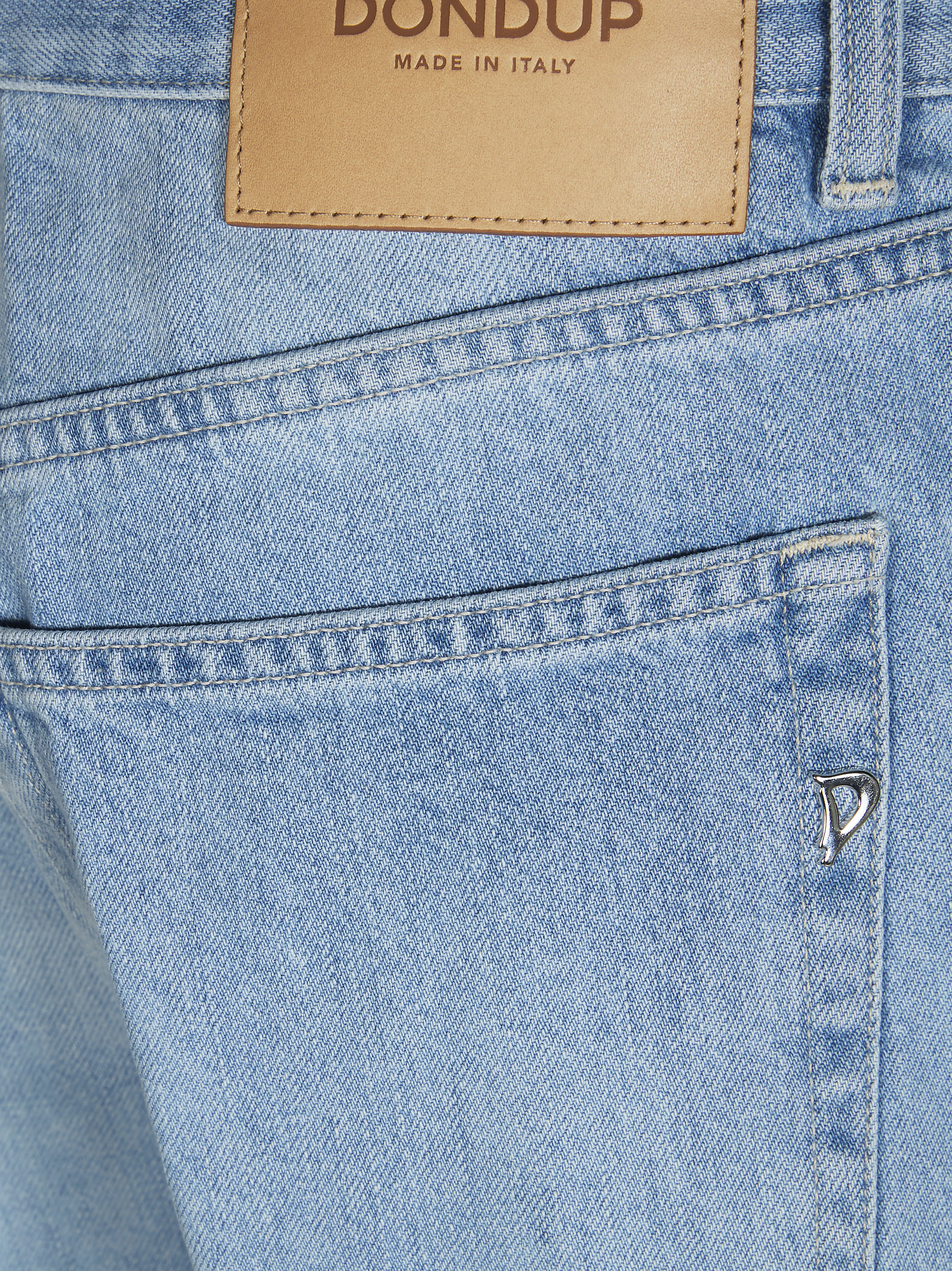 Dondup Frayed Hem Bermuda Shorts for Women - SS26 Style - Image 2