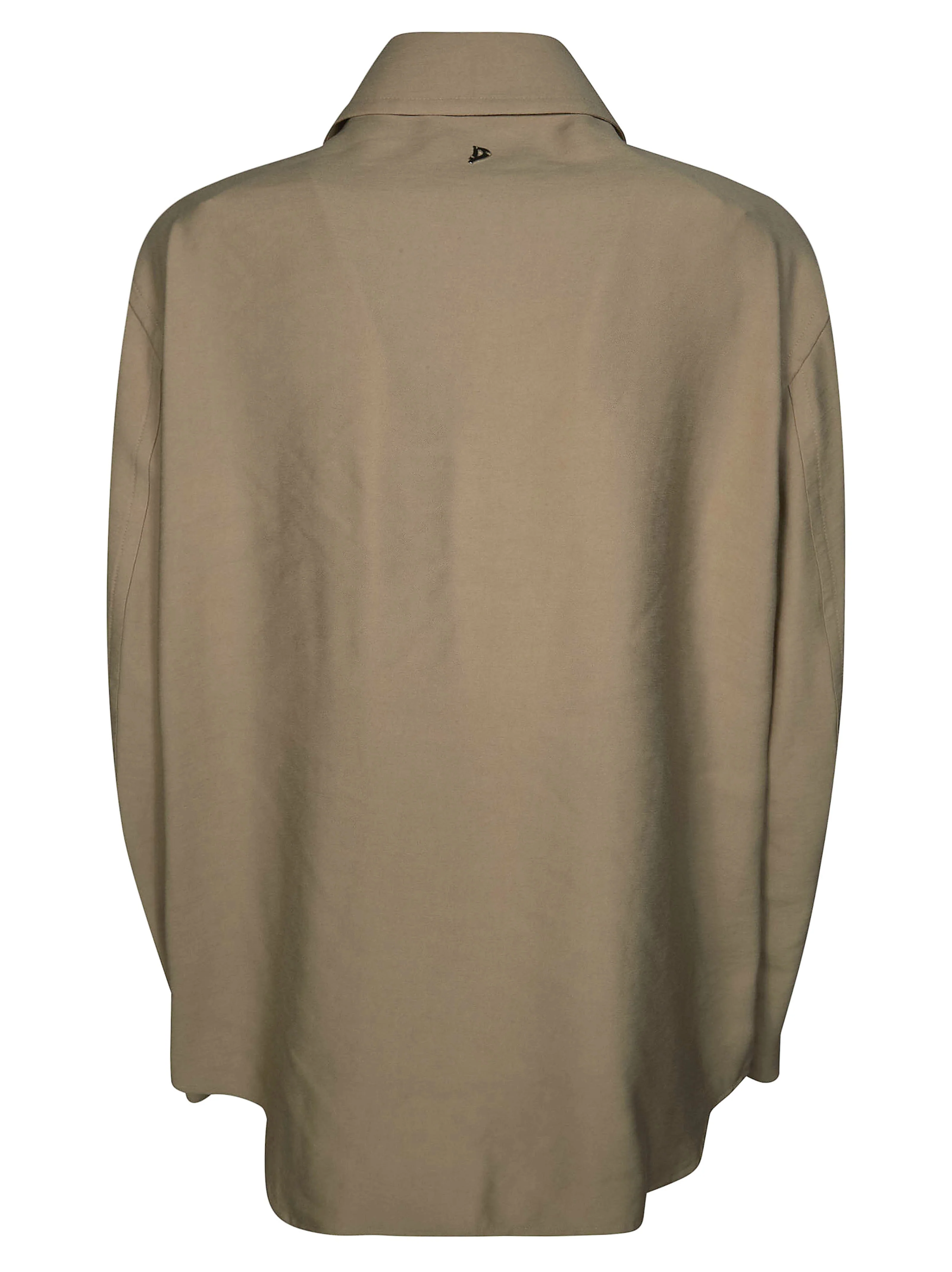 Dondup Regular-fit Shirt in Viscose Gabardine for Women - Image 2
