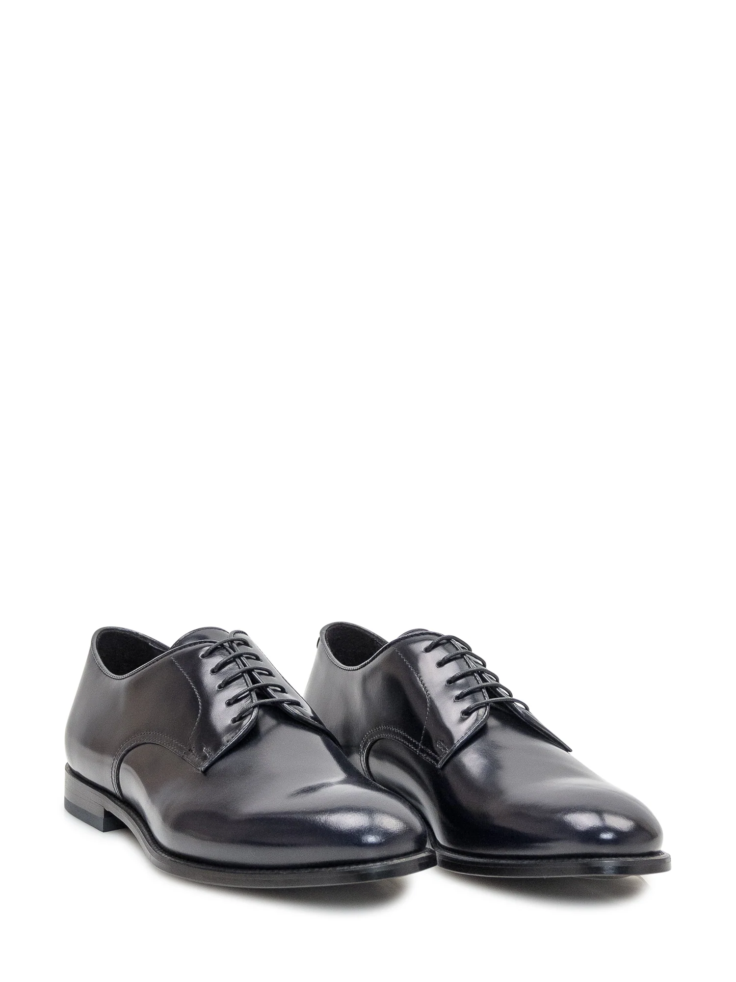 Doucal's Classic Lace-Up Leather Shoes - Image 2