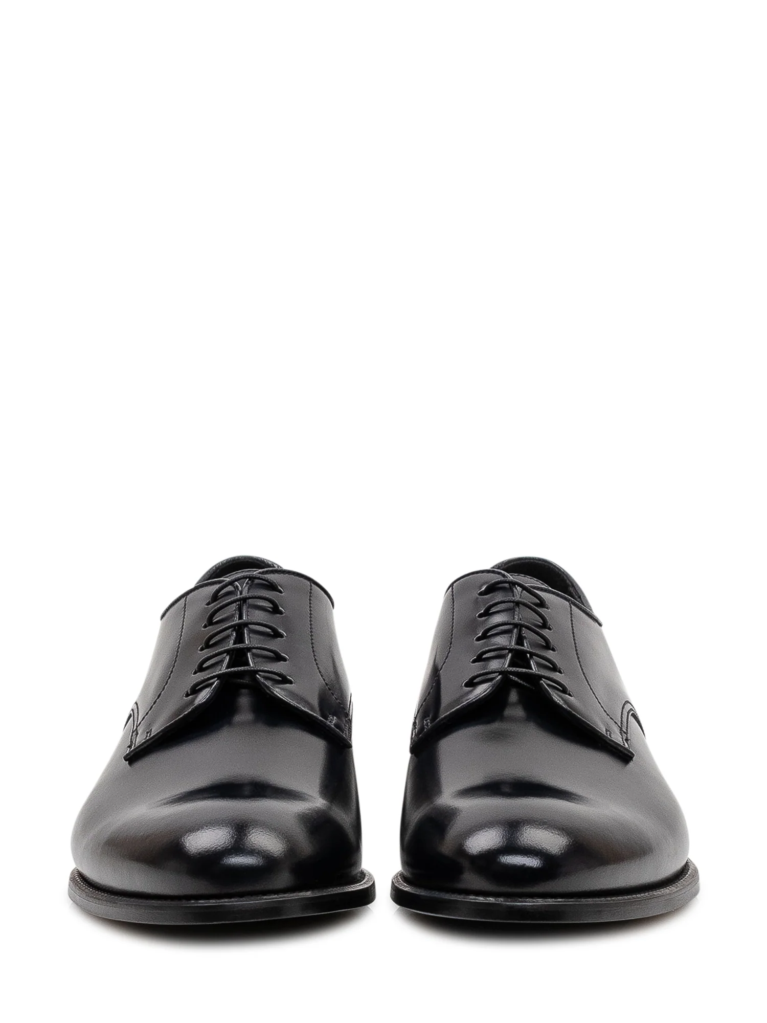 Doucal's Classic Lace-Up Leather Shoes - Image 6