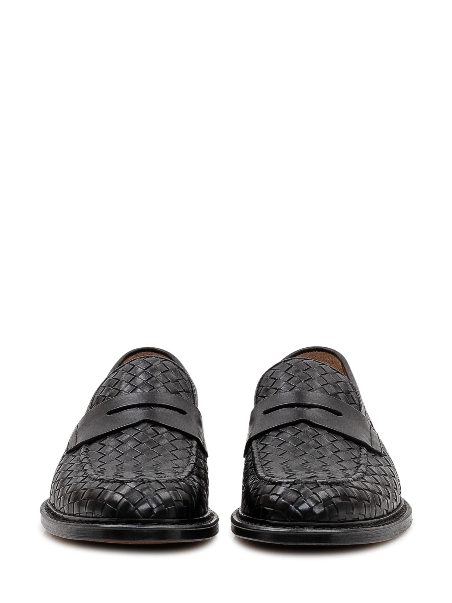 Doucal's Elegant Intrecciati Loafers - Image 2