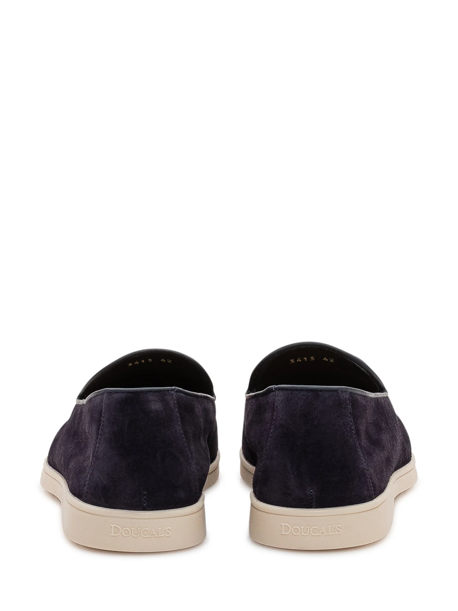Doucal's Premium Leather Loafers with Rounded Toe - Image 3