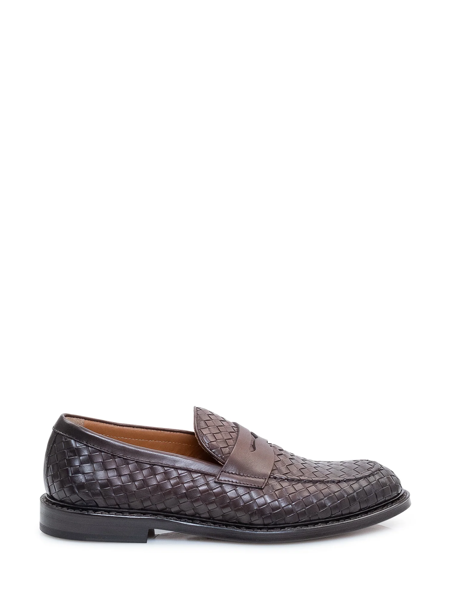Doucal's Stylish Loafers with Front Accent