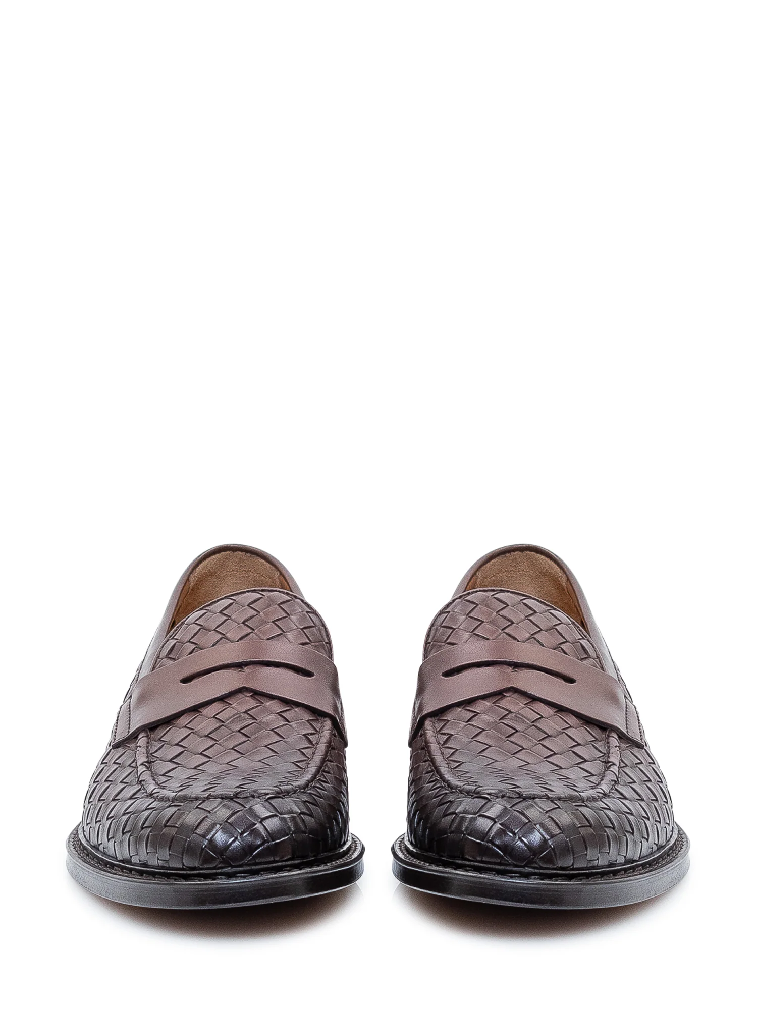 Doucal's Stylish Loafers with Front Accent - Image 2