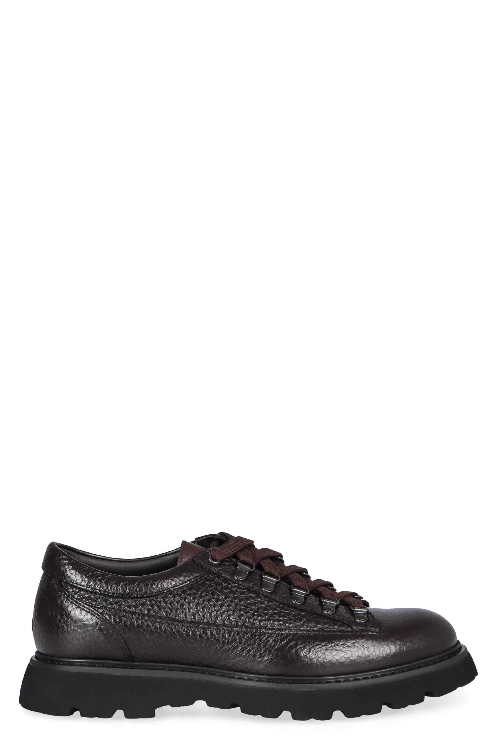 Doucal's Textured Lace-up Shoes