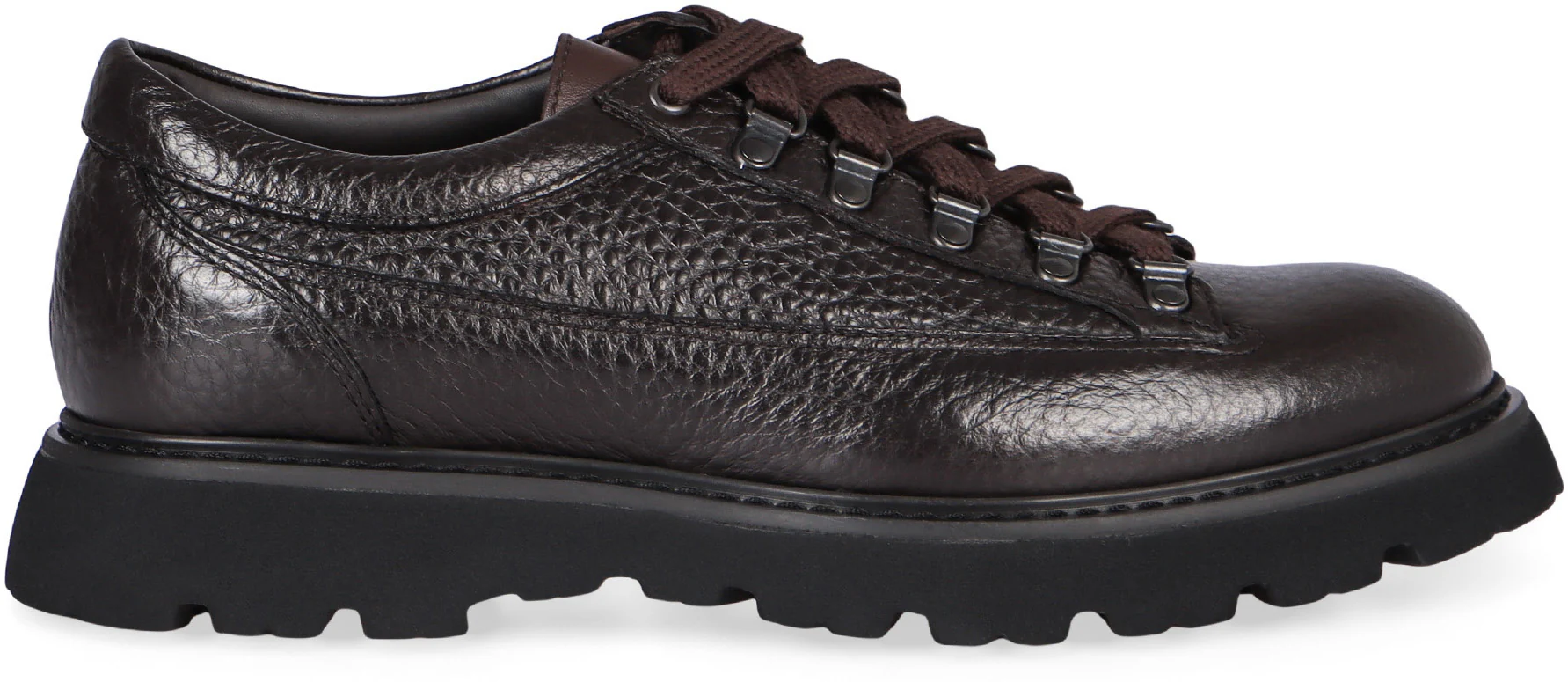 Doucal's Textured Lace-up Shoes - Image 2