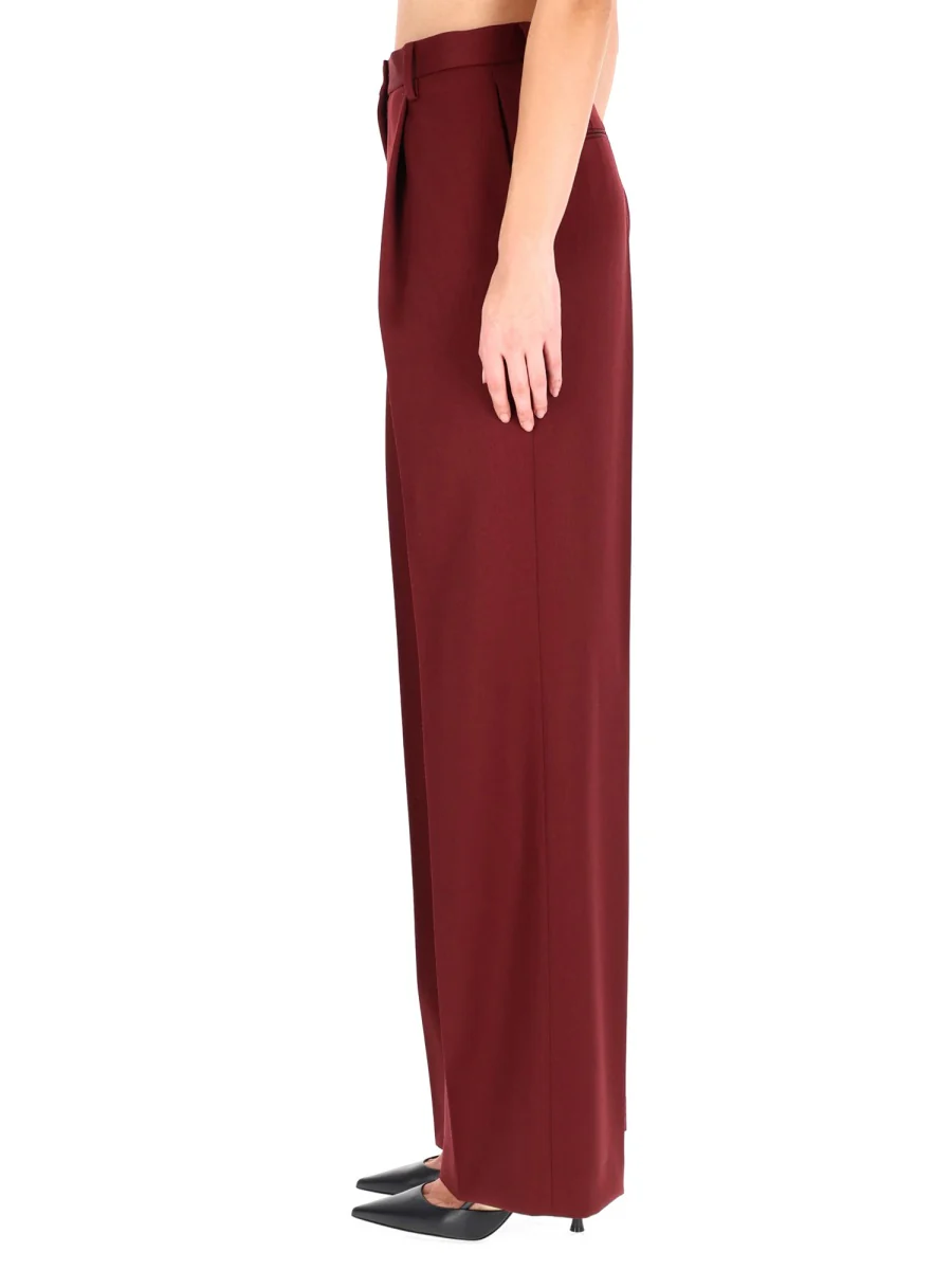 DRIES VAN NOTEN Belted Wool Trousers - Image 3