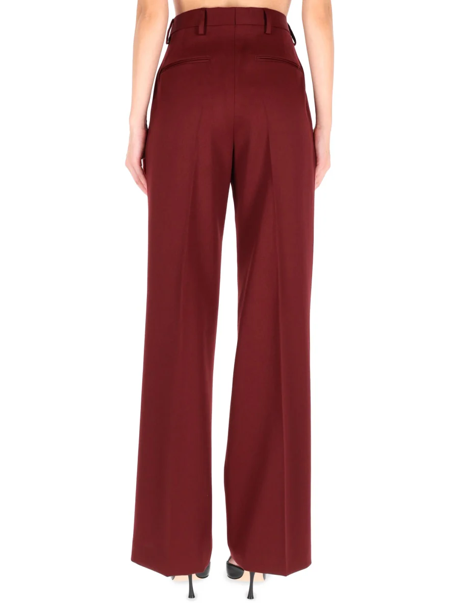 DRIES VAN NOTEN Belted Wool Trousers - Image 4